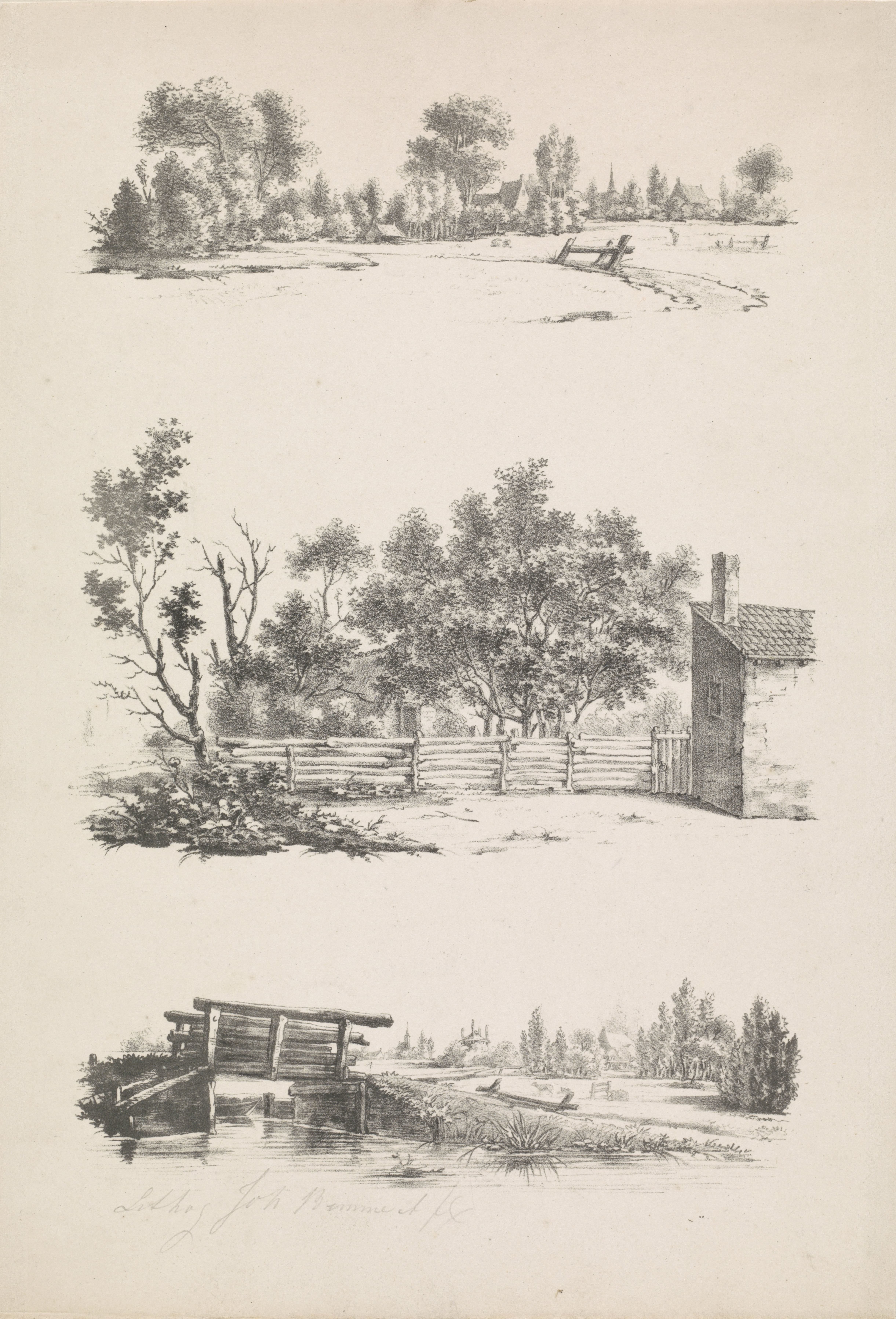 Drie landschappen