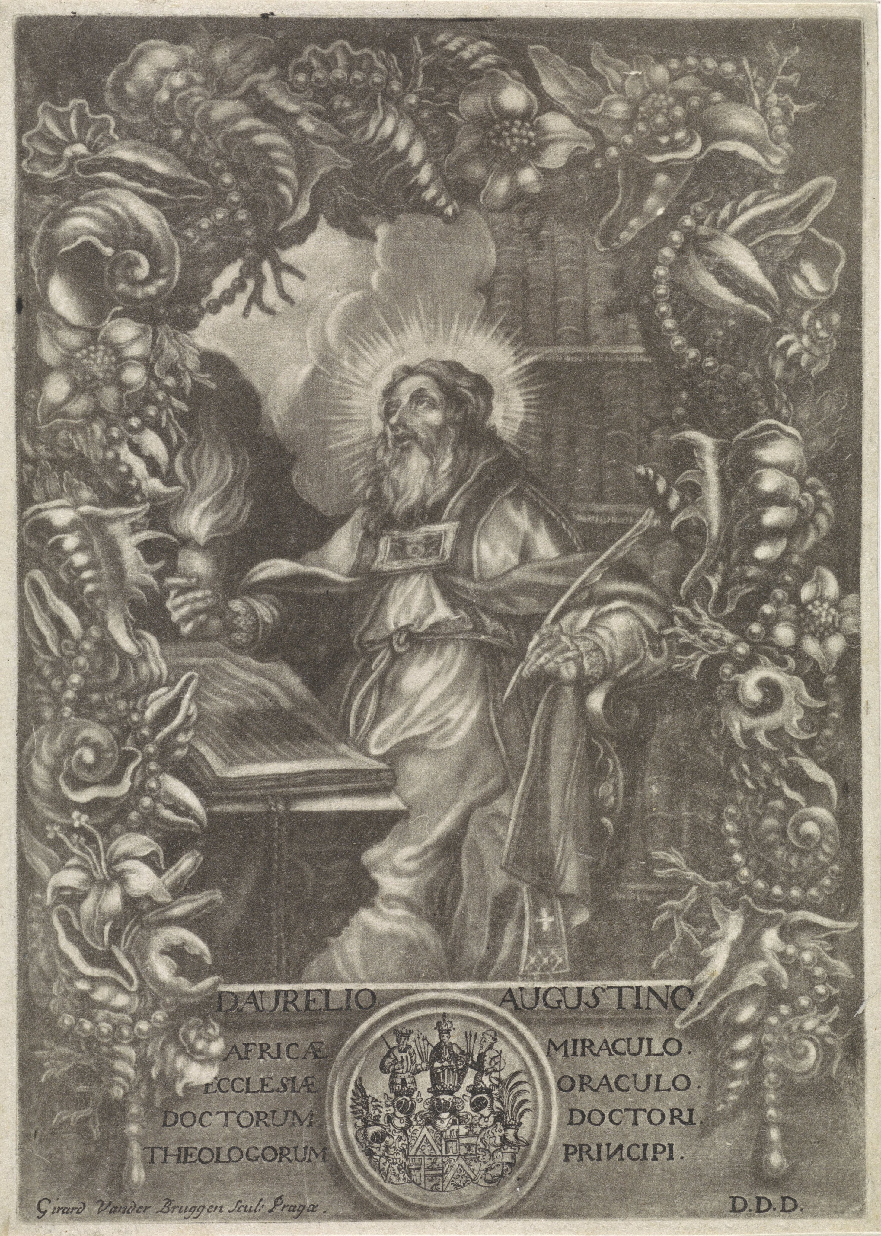 Portret van H. Augustinus