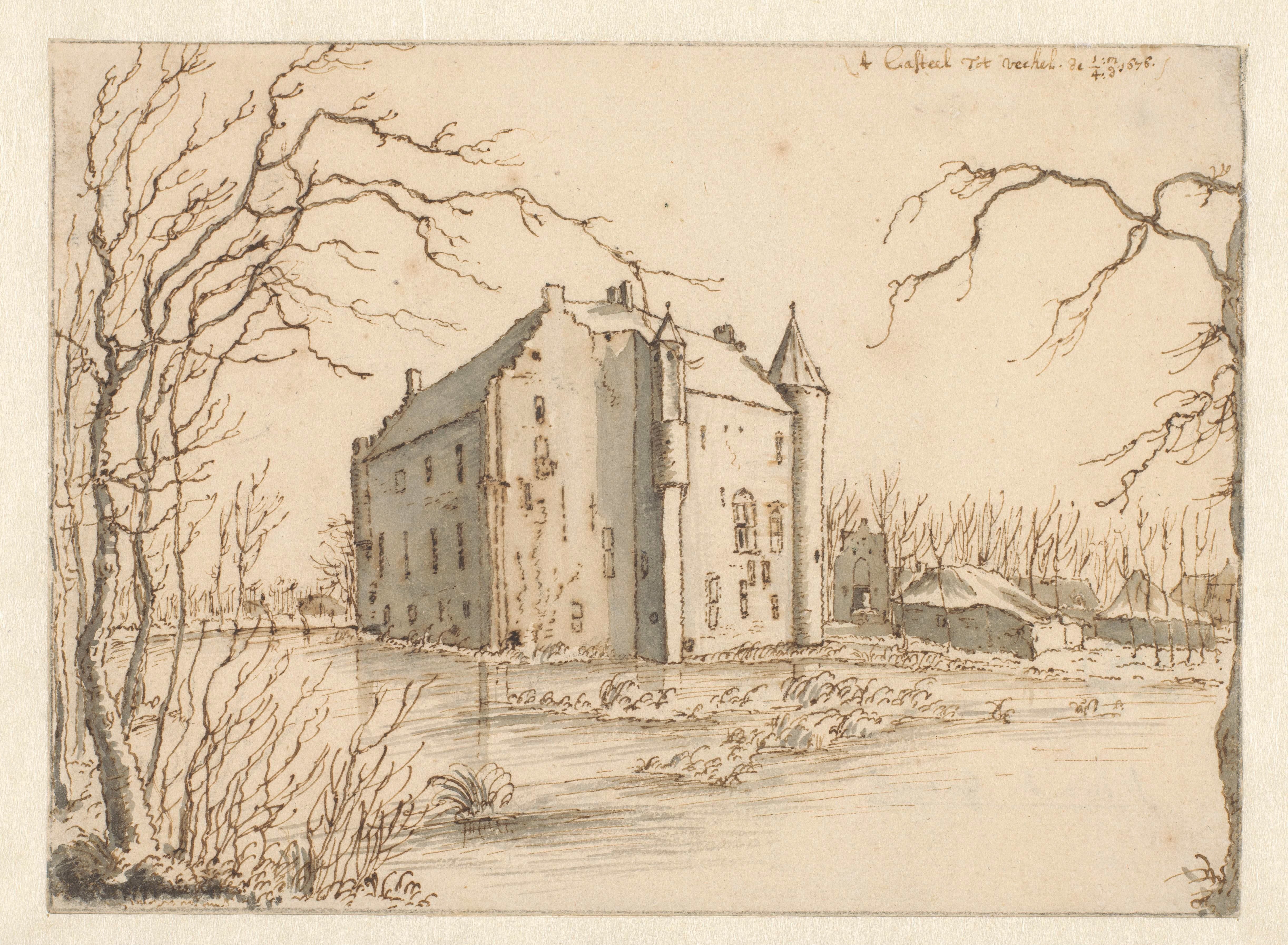 View of Kasteel Frisselstein, Veghel