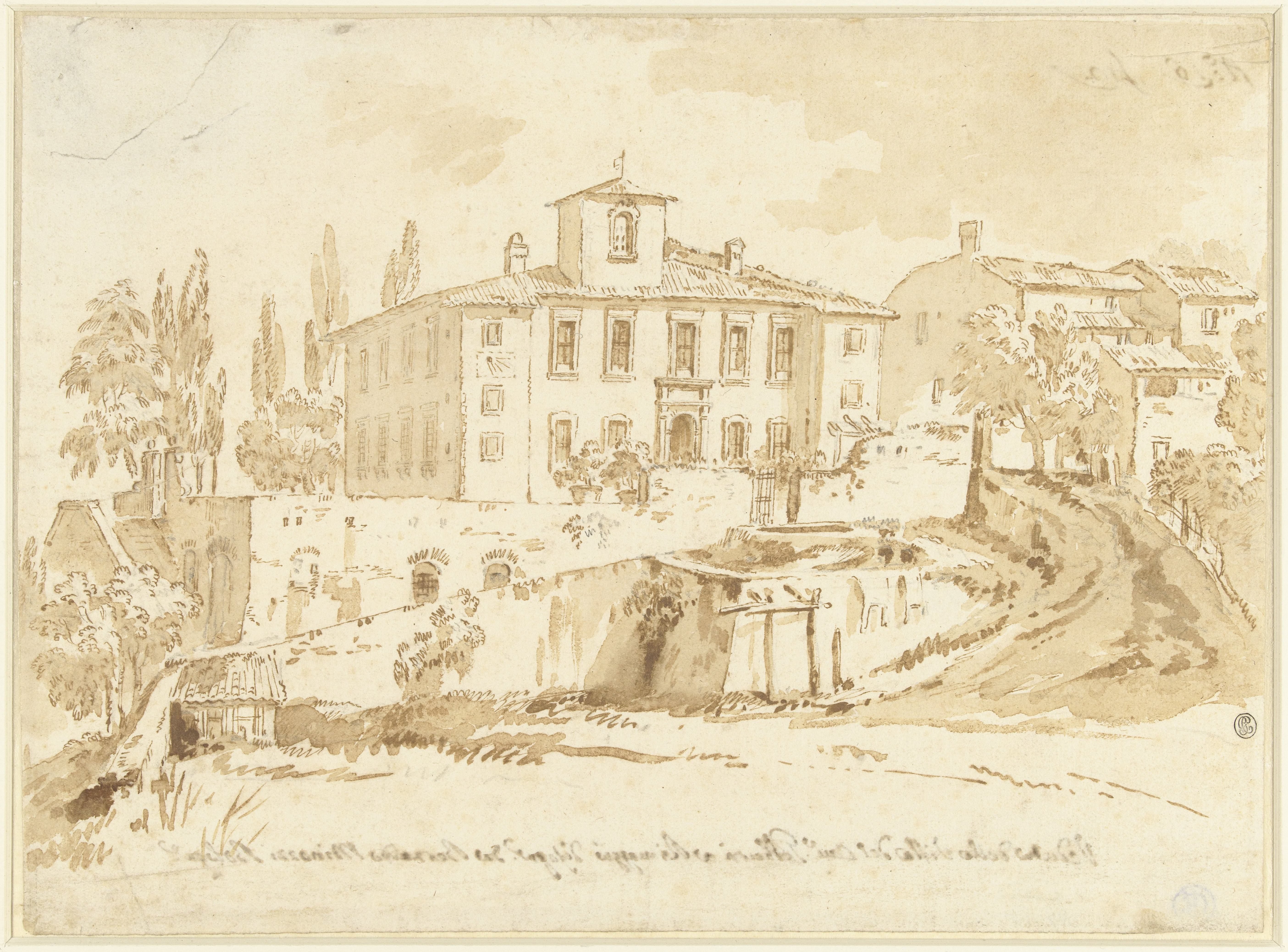 De villa van Cavaliere Galbarri te Rimaggio