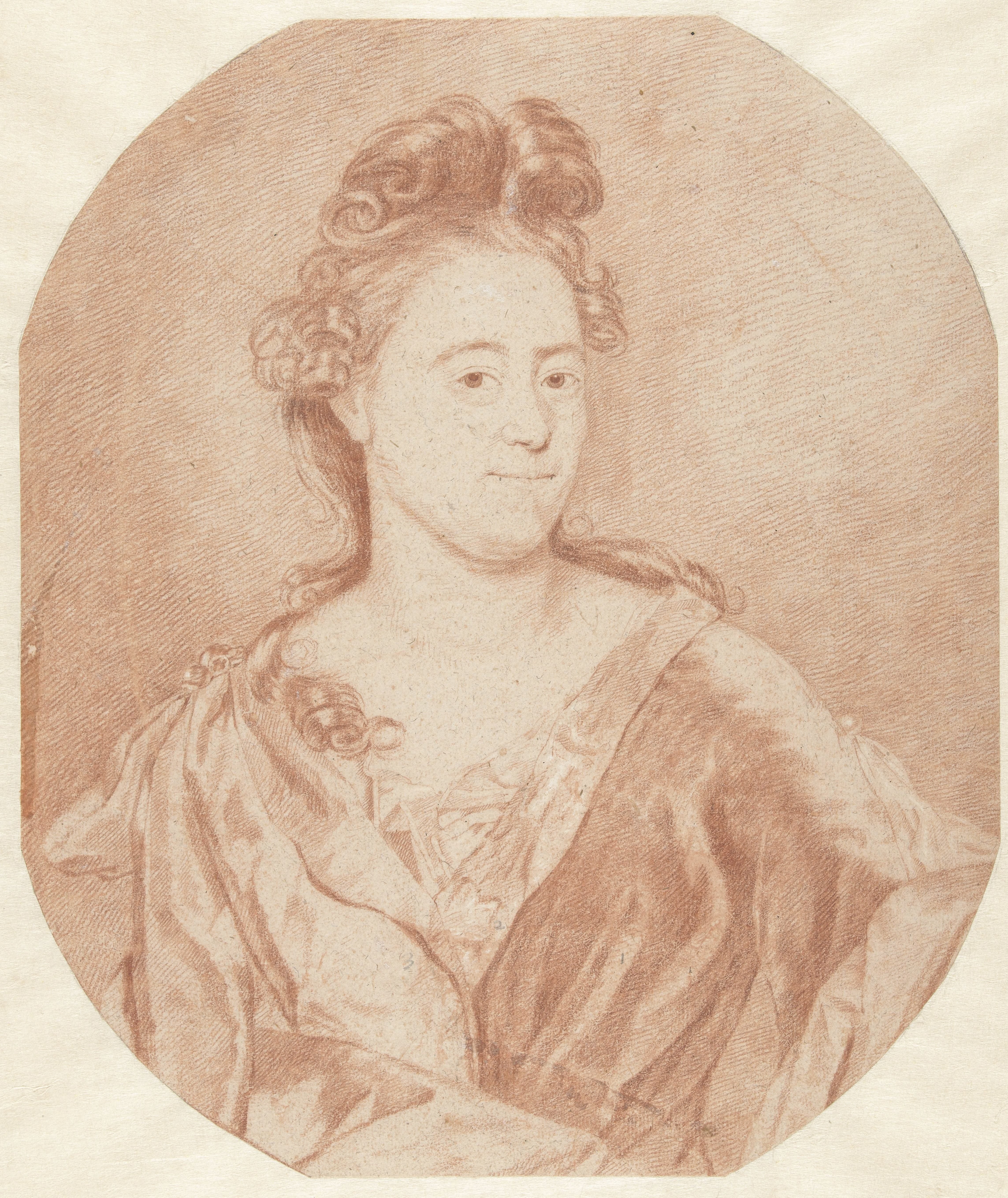 Portret van een onbekende vrouw