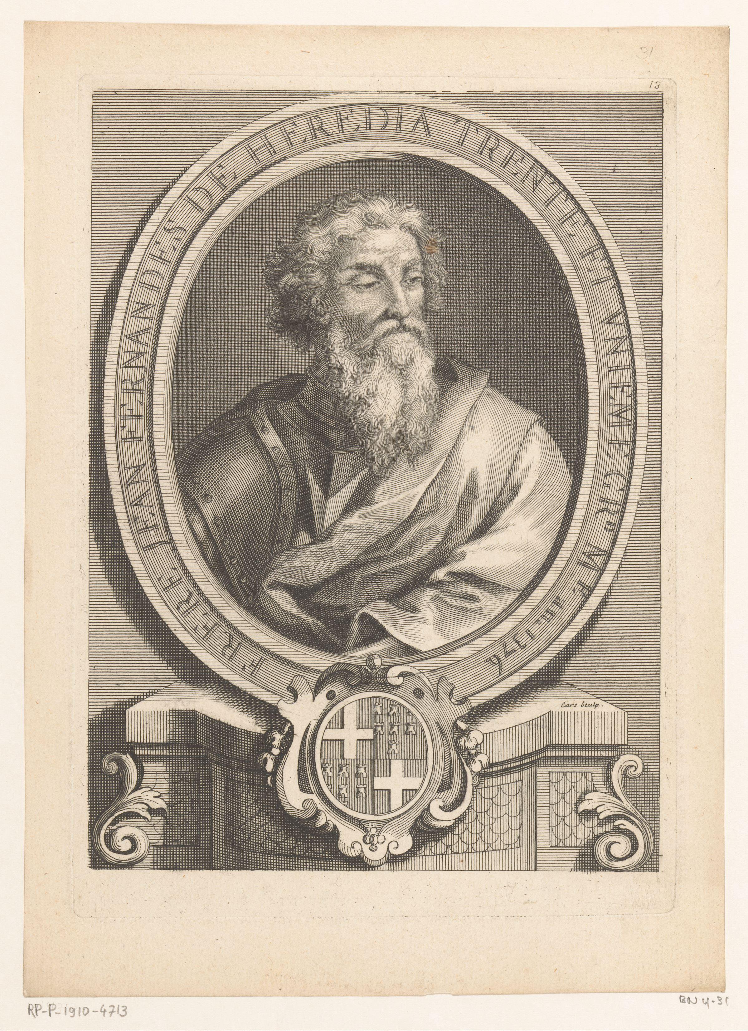 Portret van Juan Fernández de Heredia