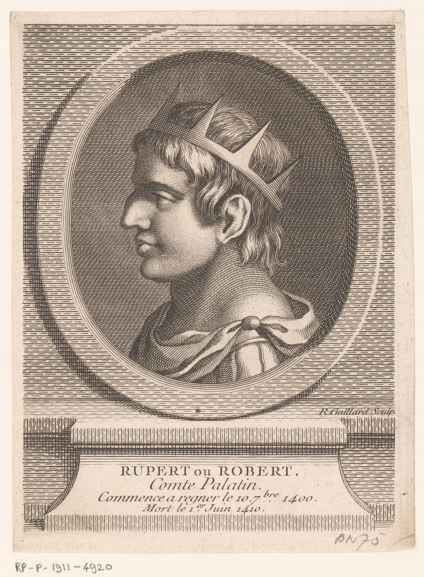Portret van Ruprecht van de Palts