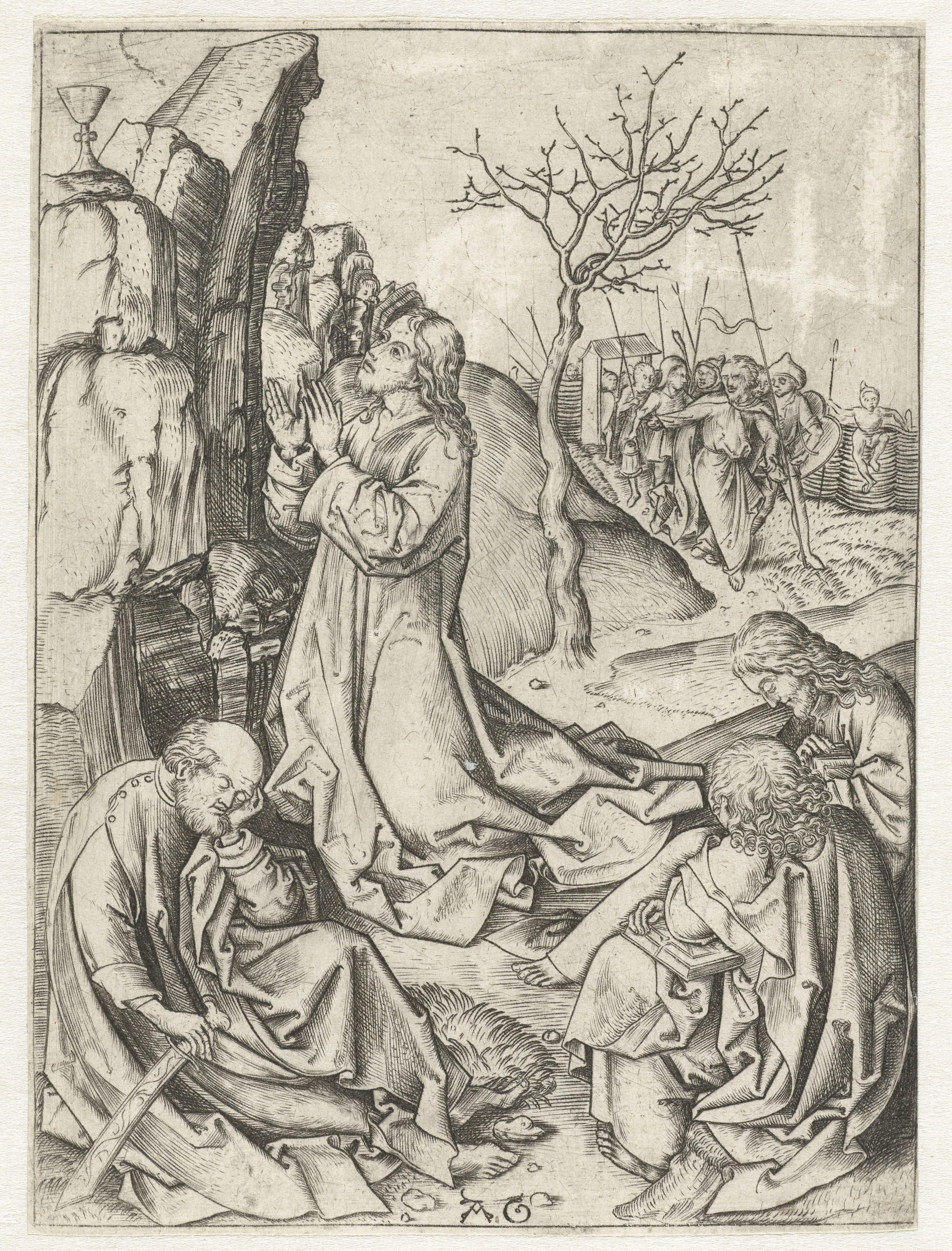 Christus op de olijfberg