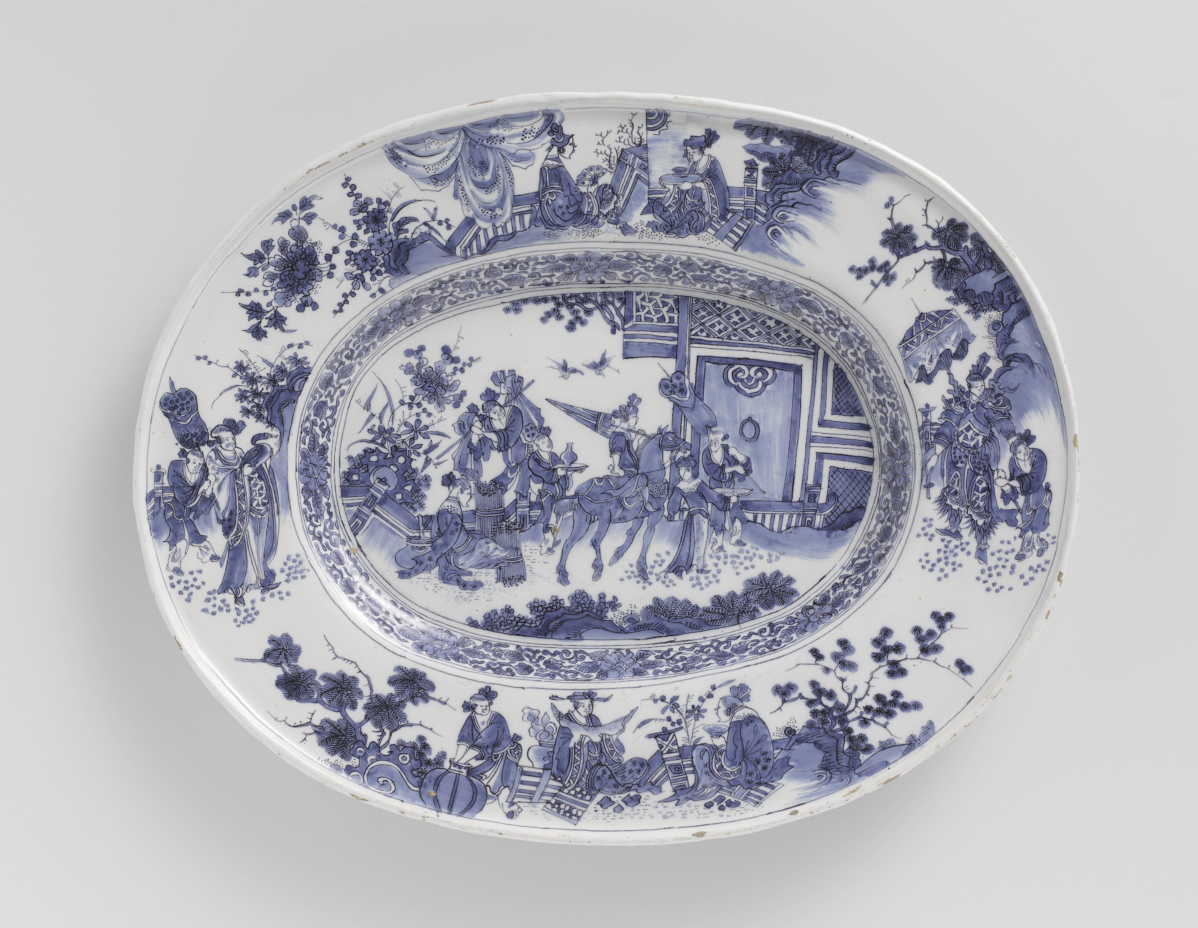 Oval dish