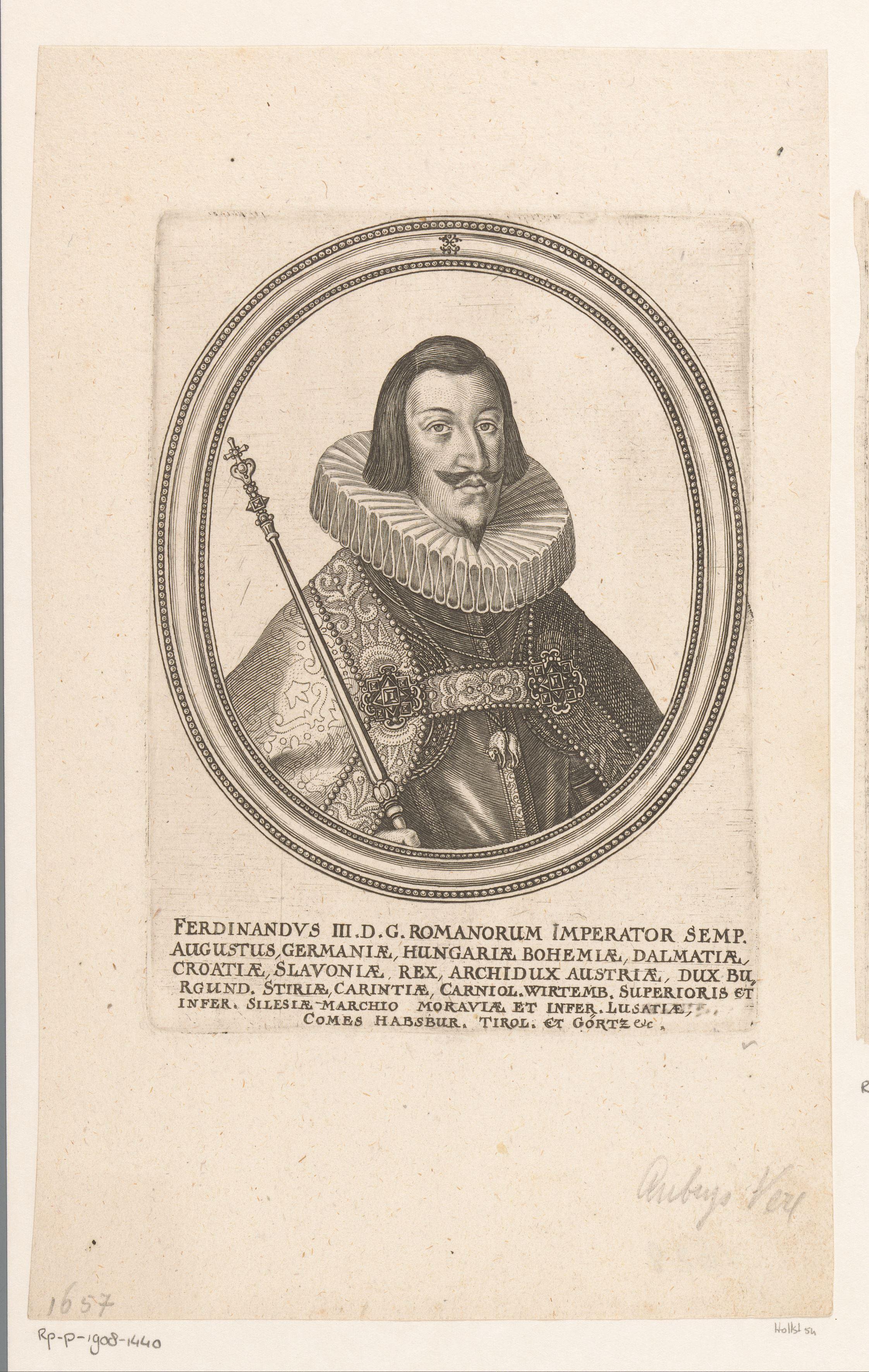 Portret van keizer Ferdinand III