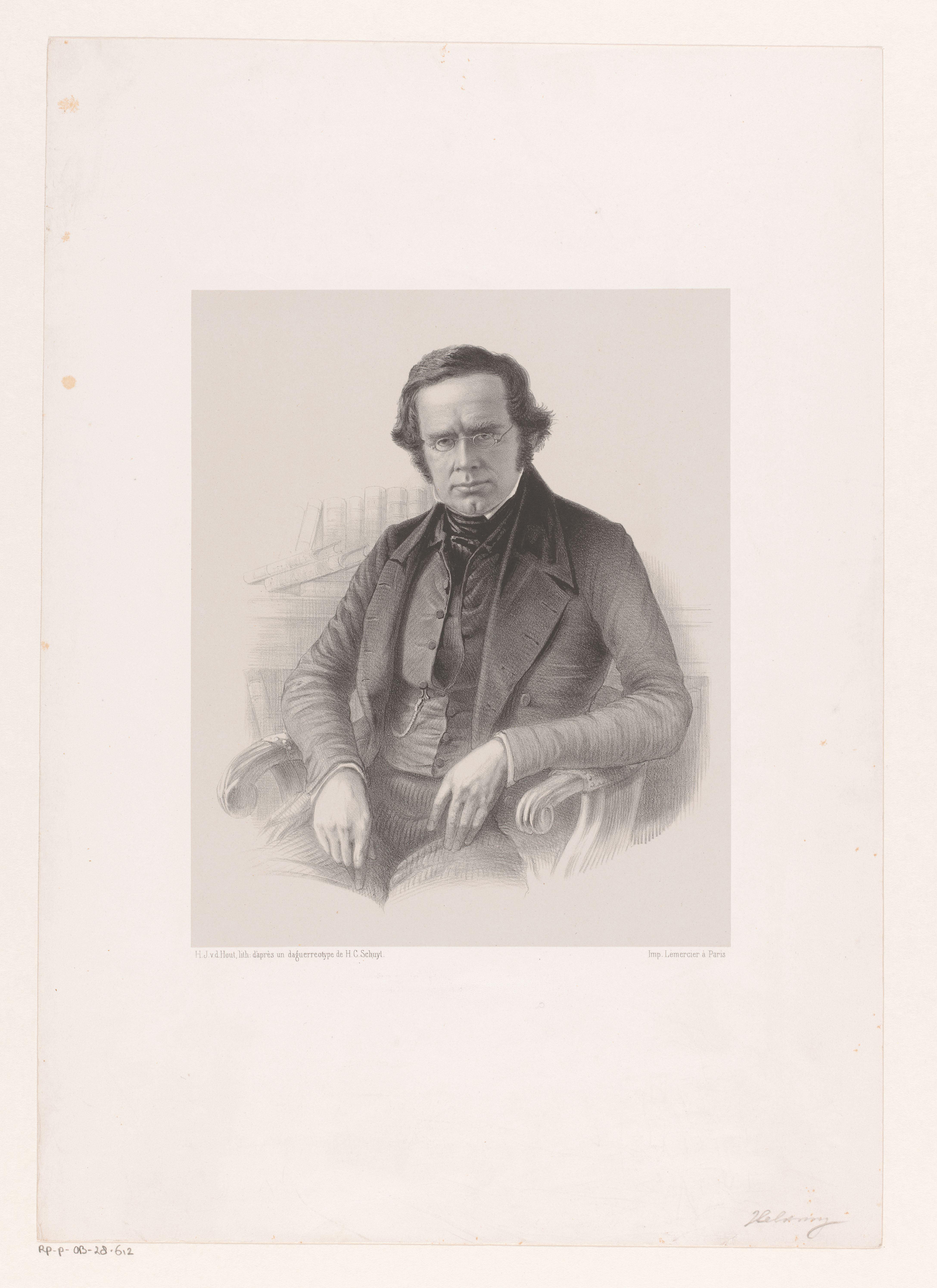 Portret van een onbekende man