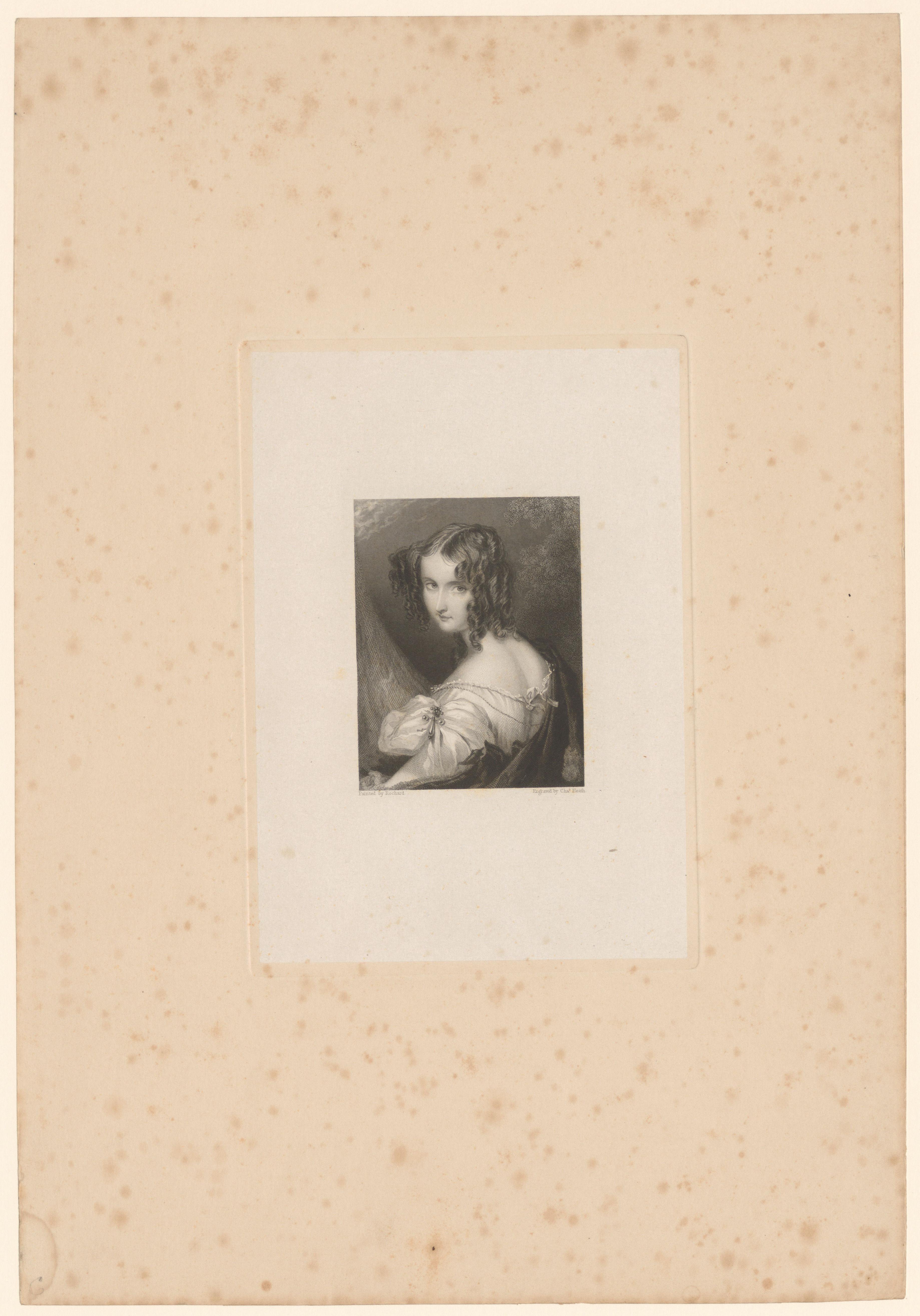 Portret van Elizabeth Rosamond Stanley