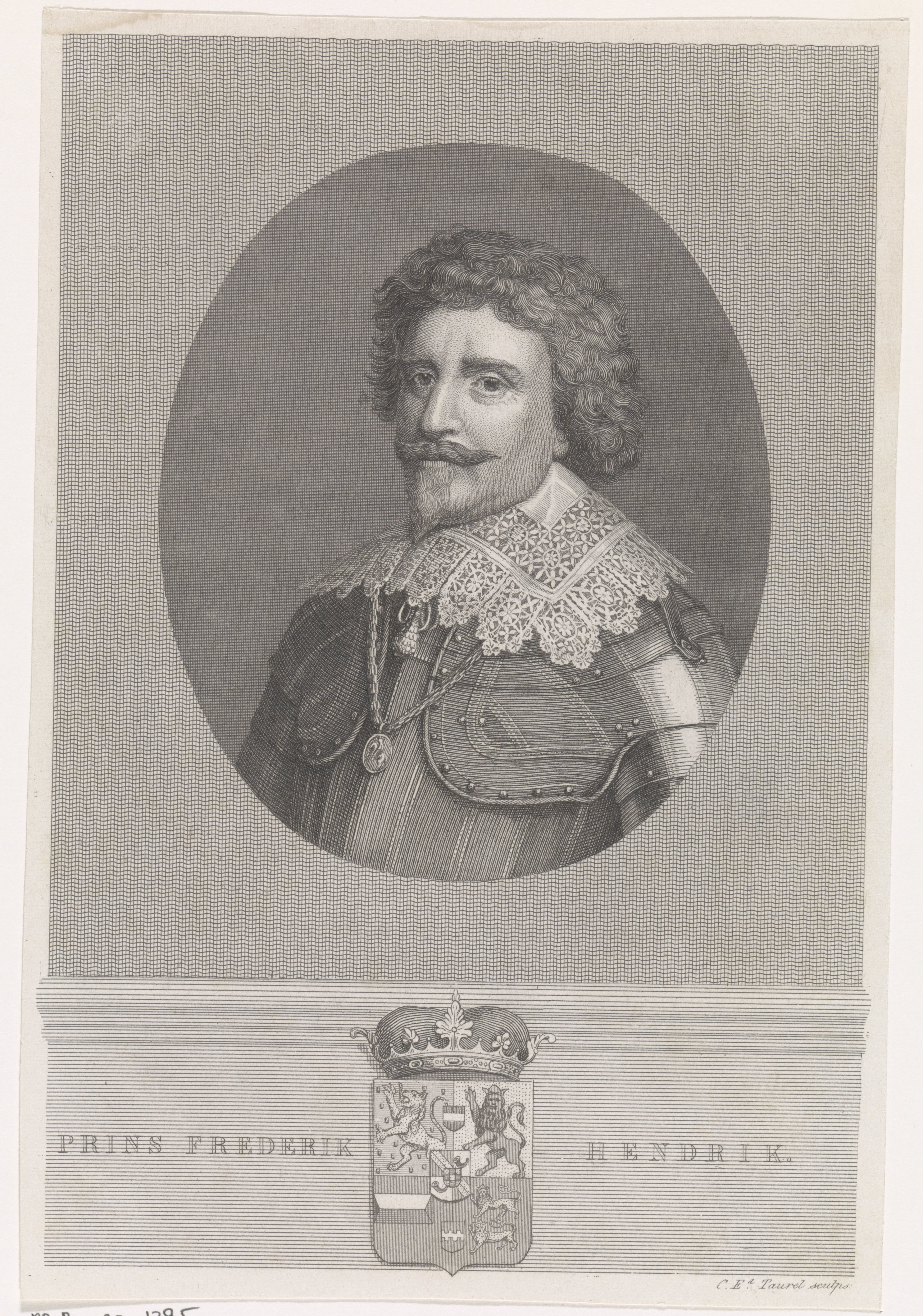 Portret van Frederik Hendrik, prins van Oranje-Nassau