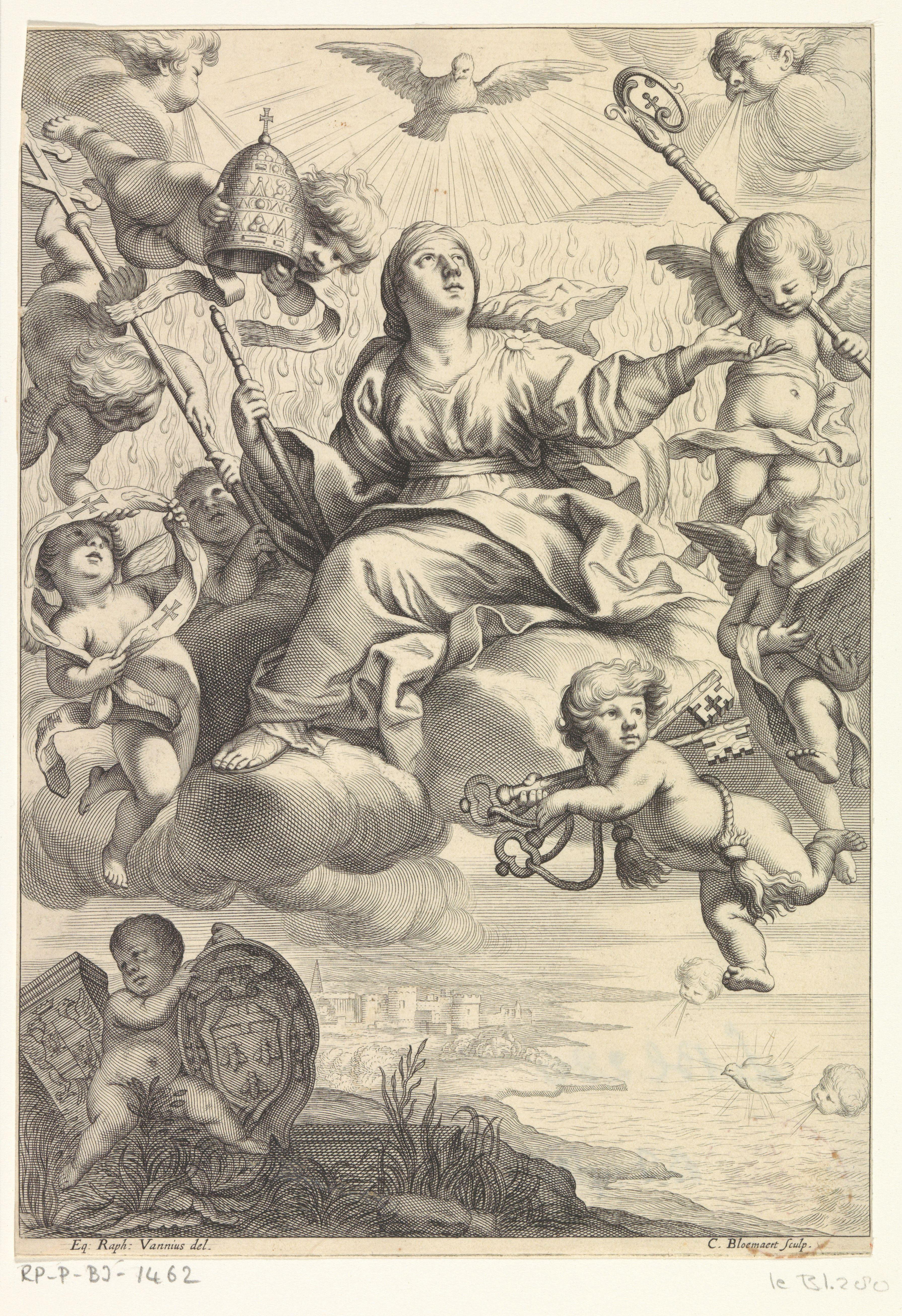 Allegorie met de heilige Geest