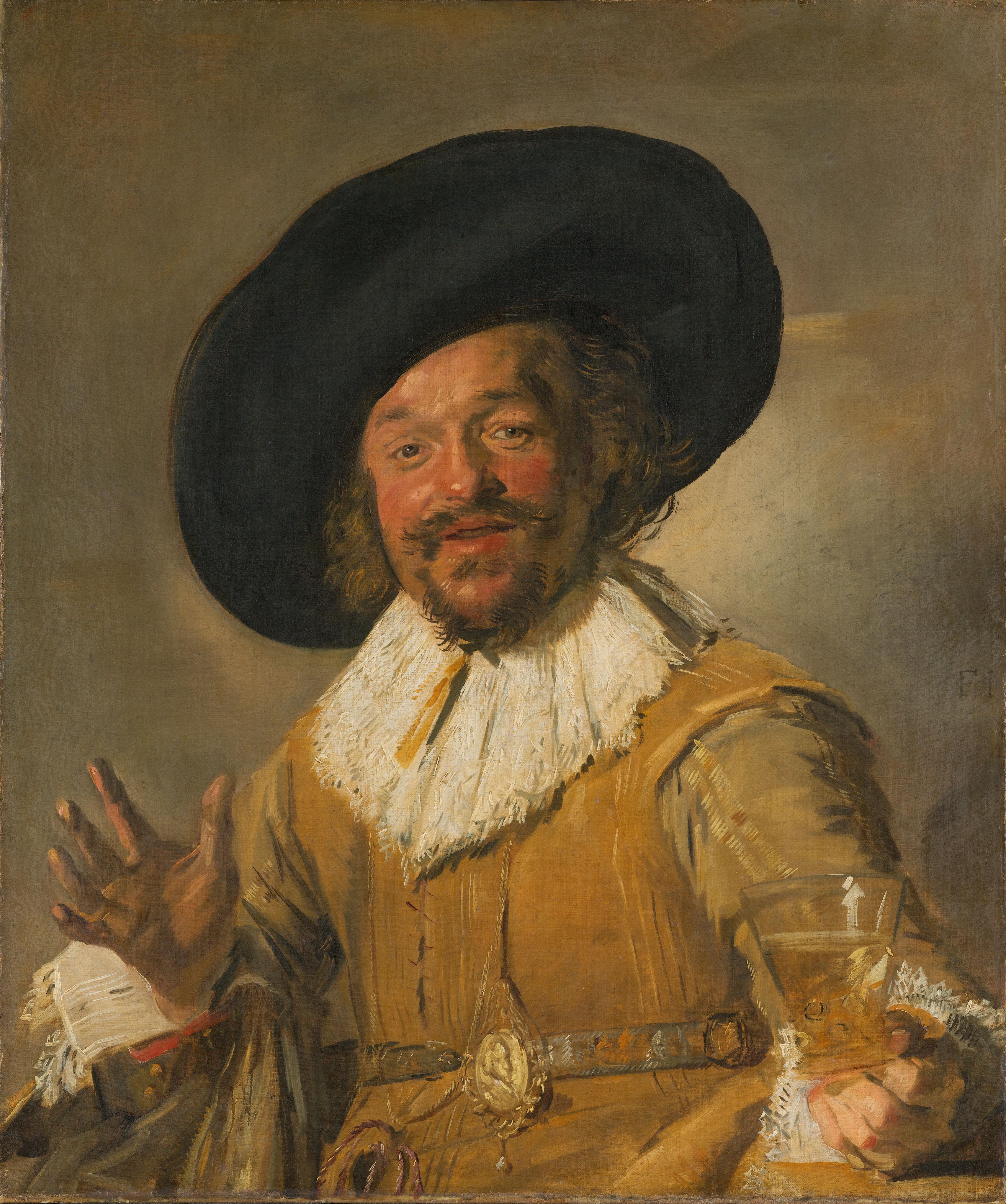 De vrolijke drinker