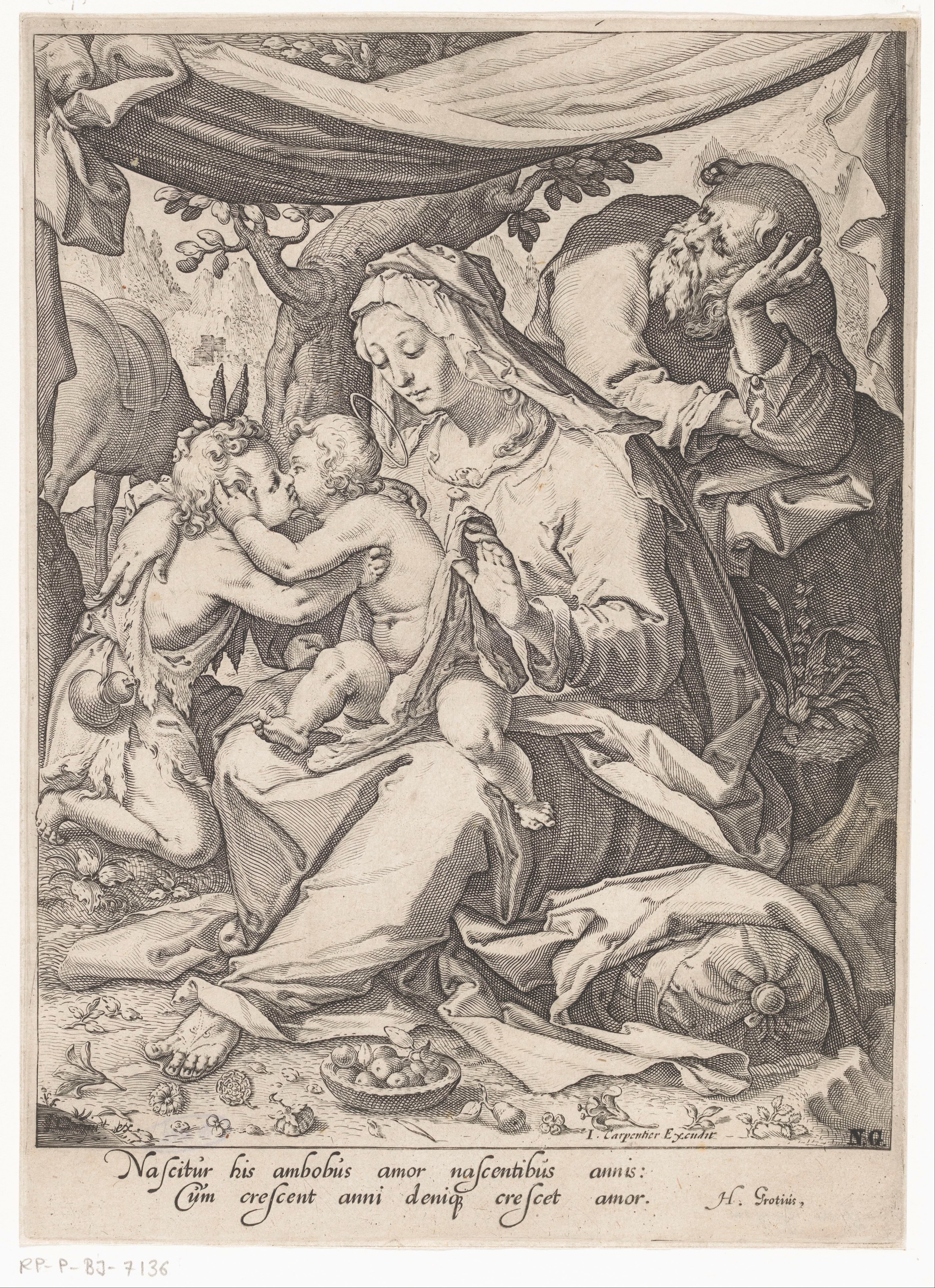 Heilige Familie met Johannes de Doper