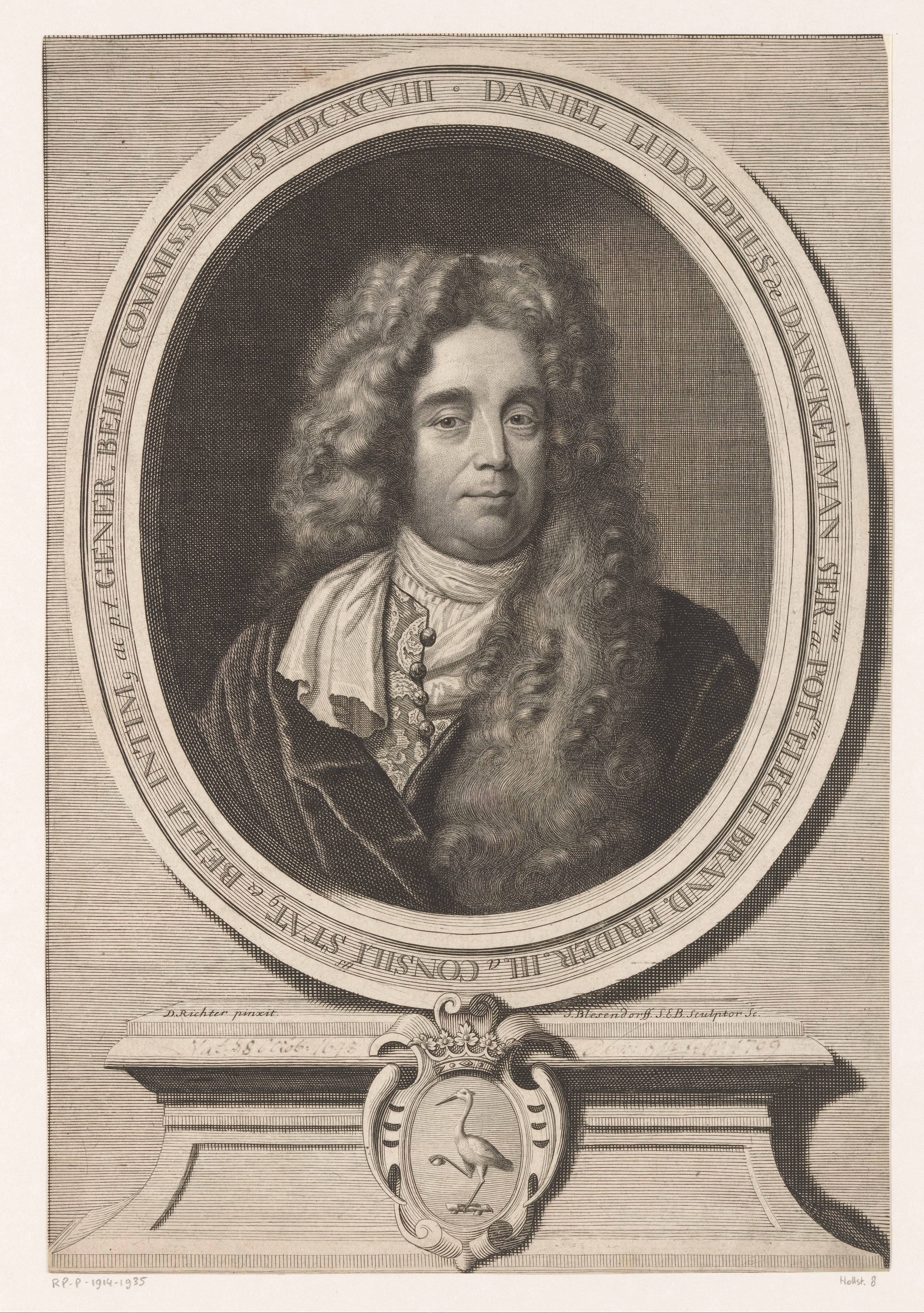Portret van Daniel Ludolph, Freiherr von Danckelman