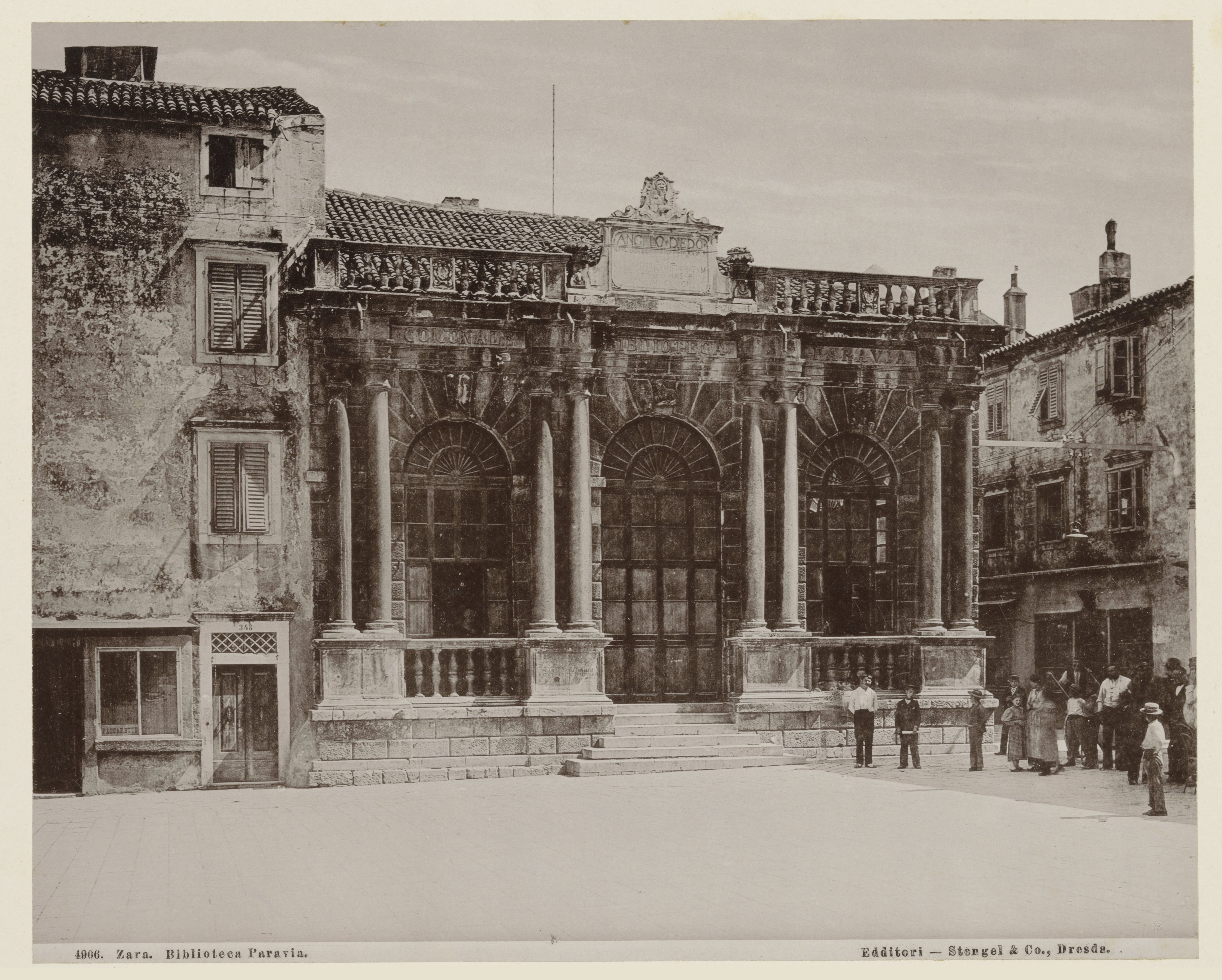 Bibliotheek Paravia in Zadar