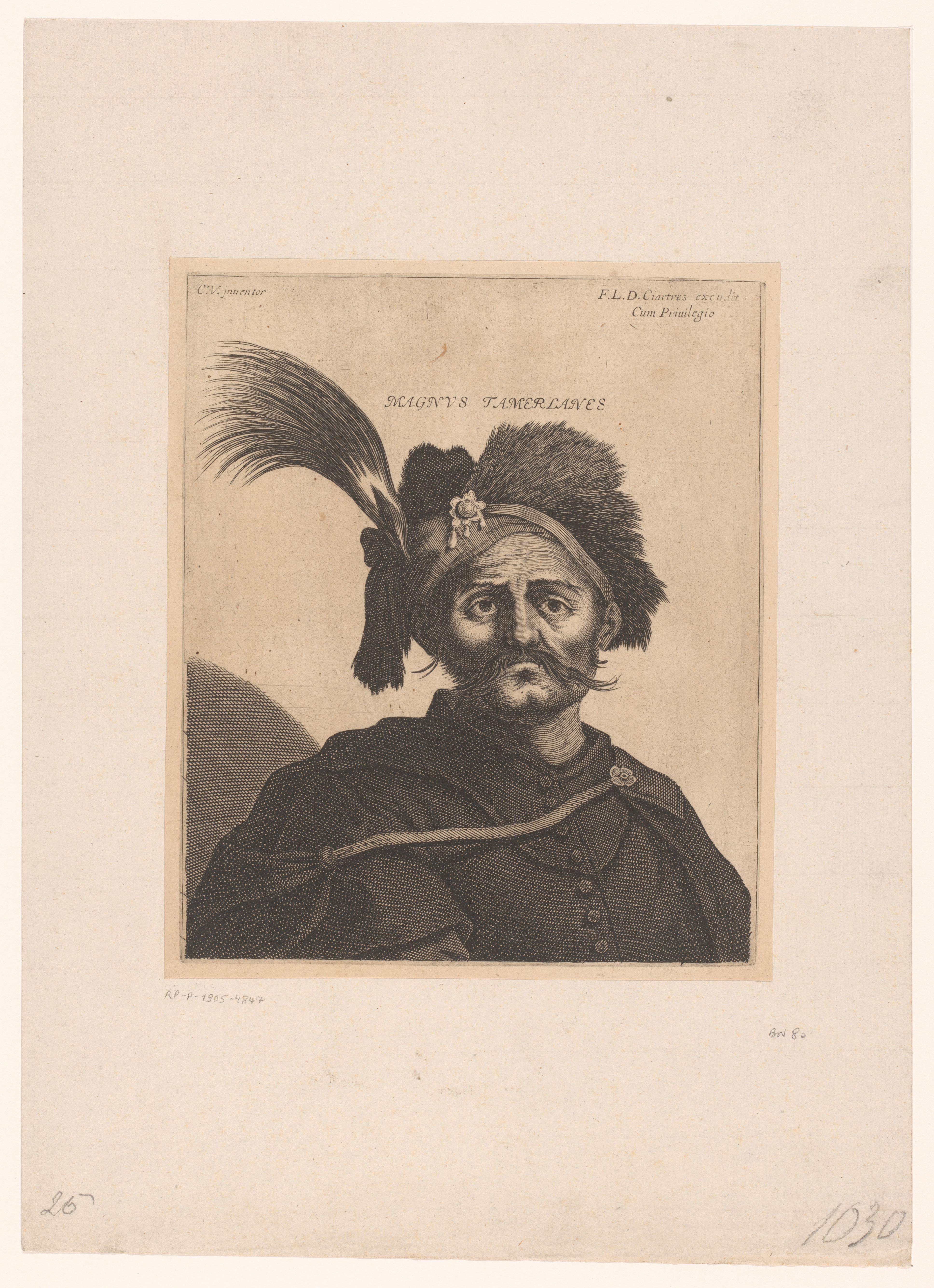 Portret van Timoer Lenk