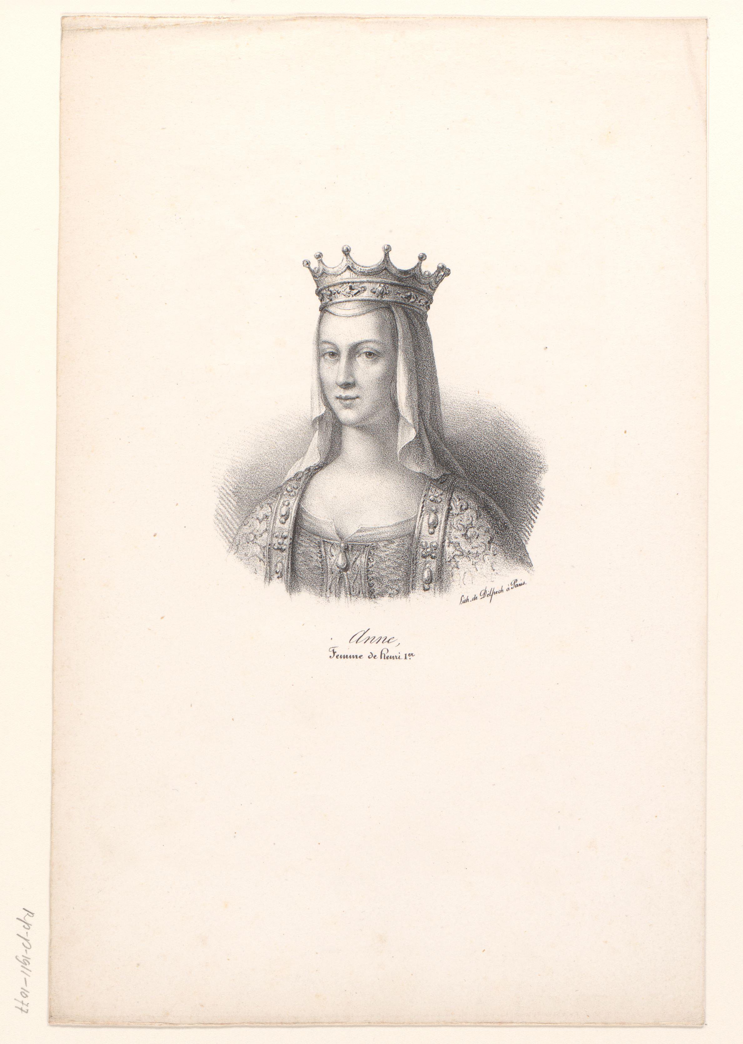 Portret van Anna van Kiev