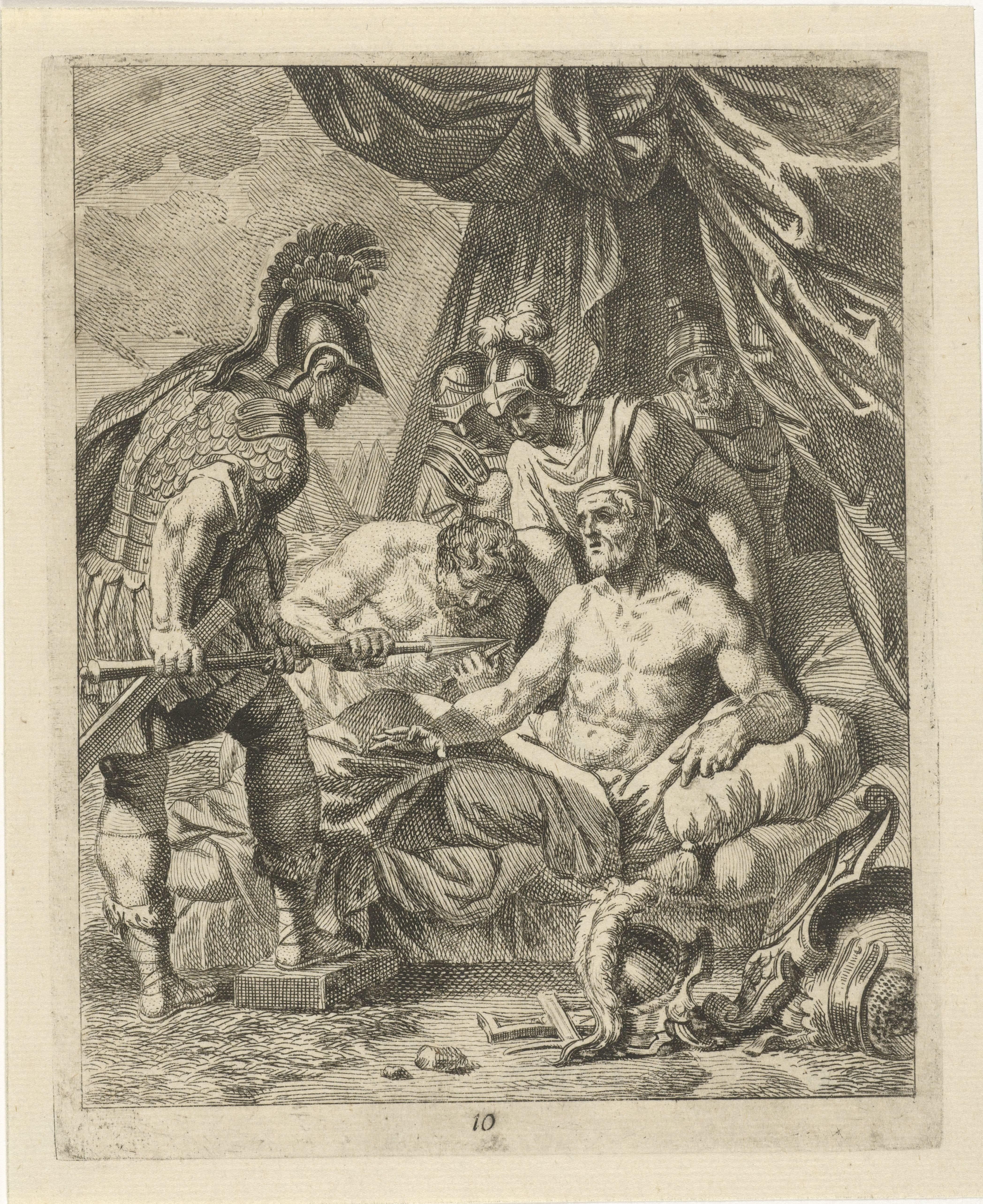 Achilles geneest Telephos