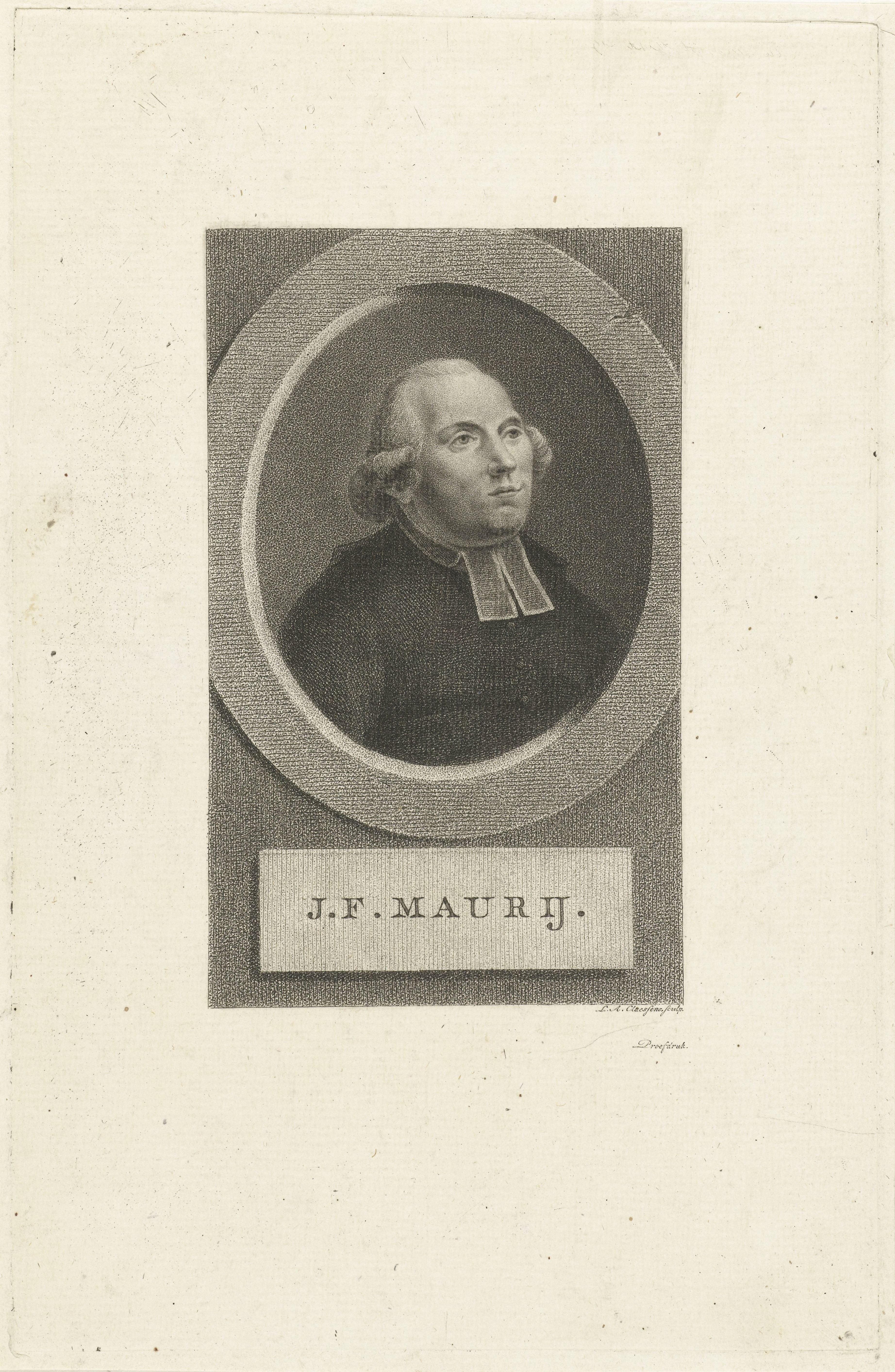 Portret van aartsbisschop Jean-Sifrein Maury