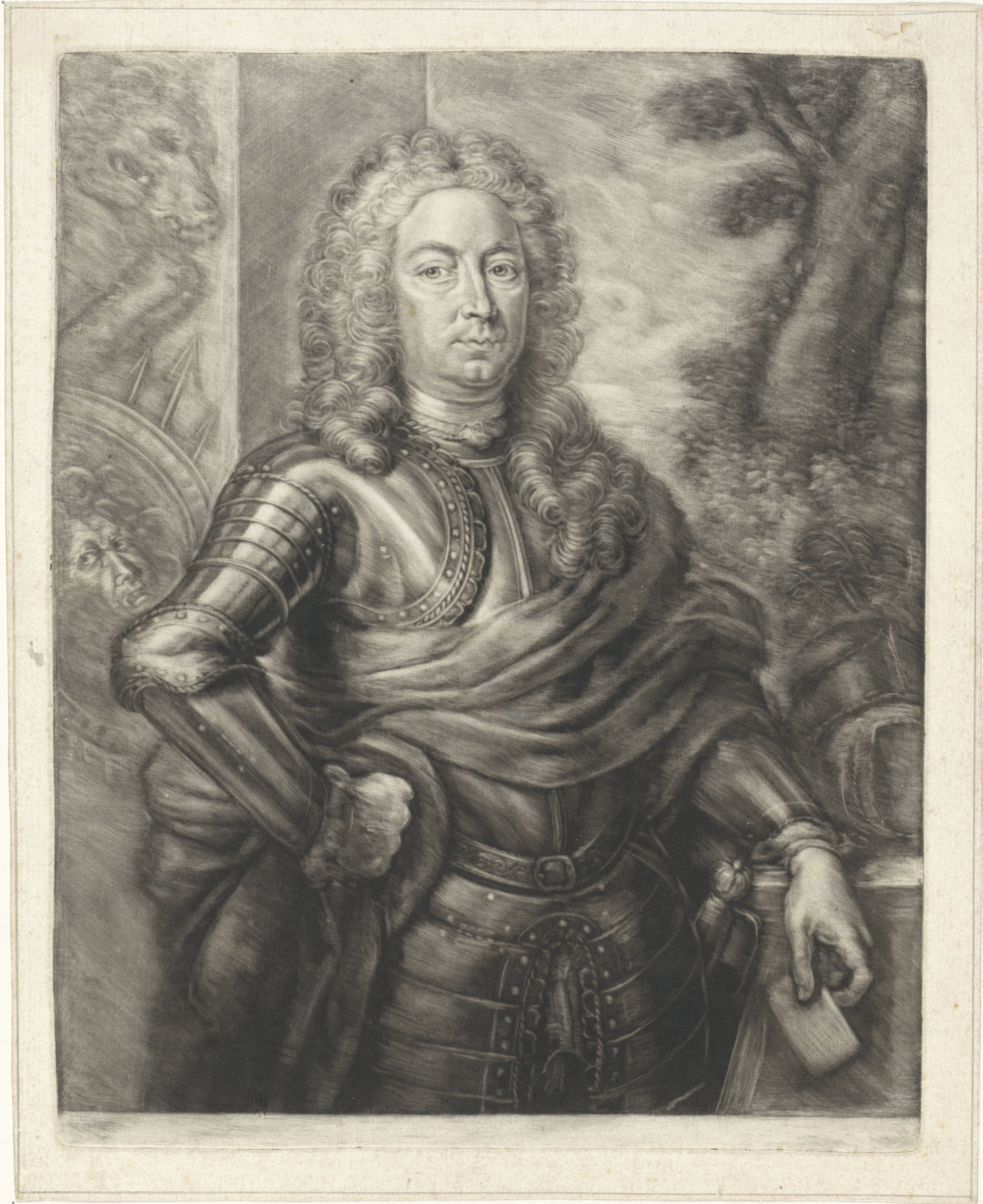 Portret van Johan Raye van Breukelerwaard