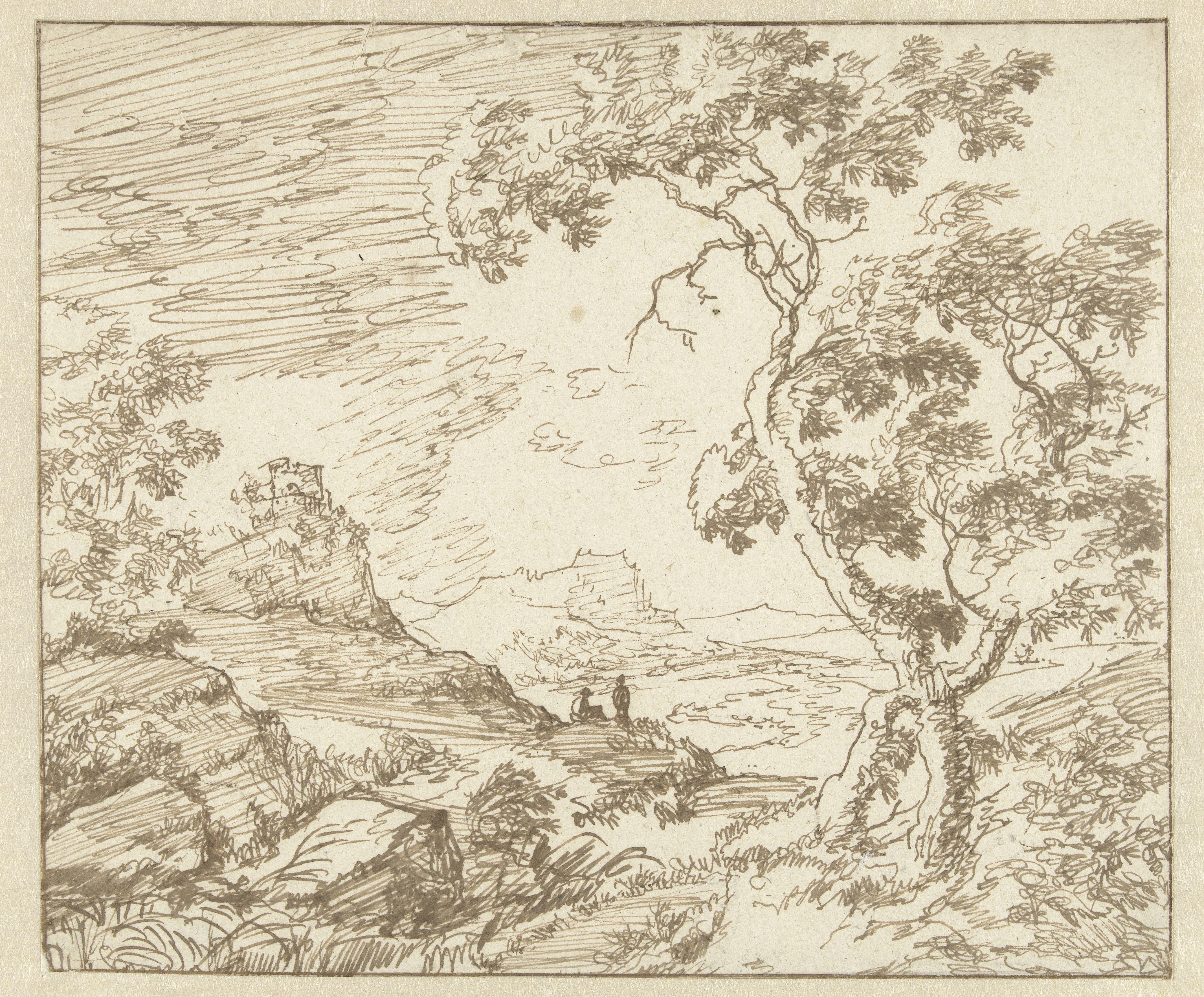 Bergachtig landschap