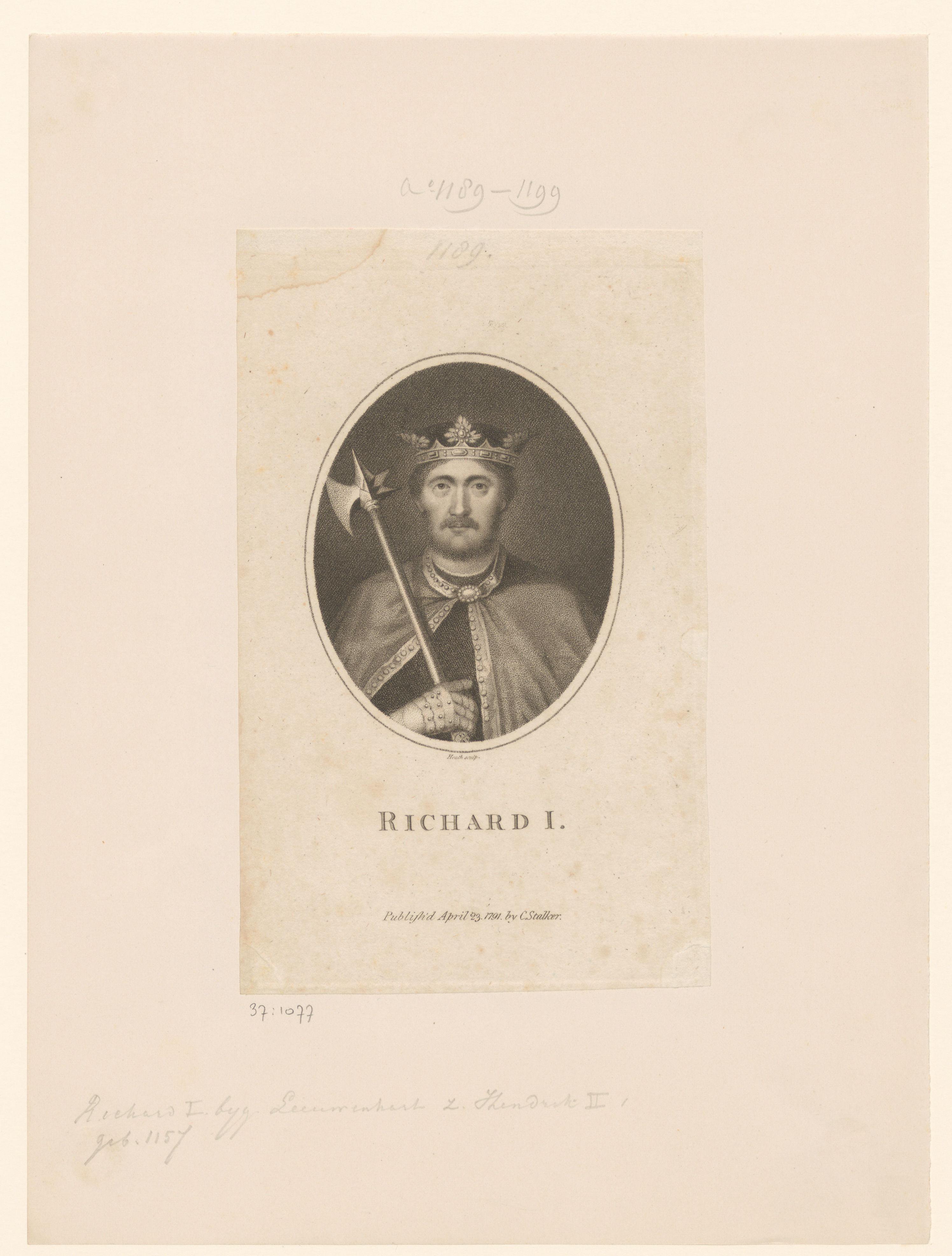Portret van Richard I