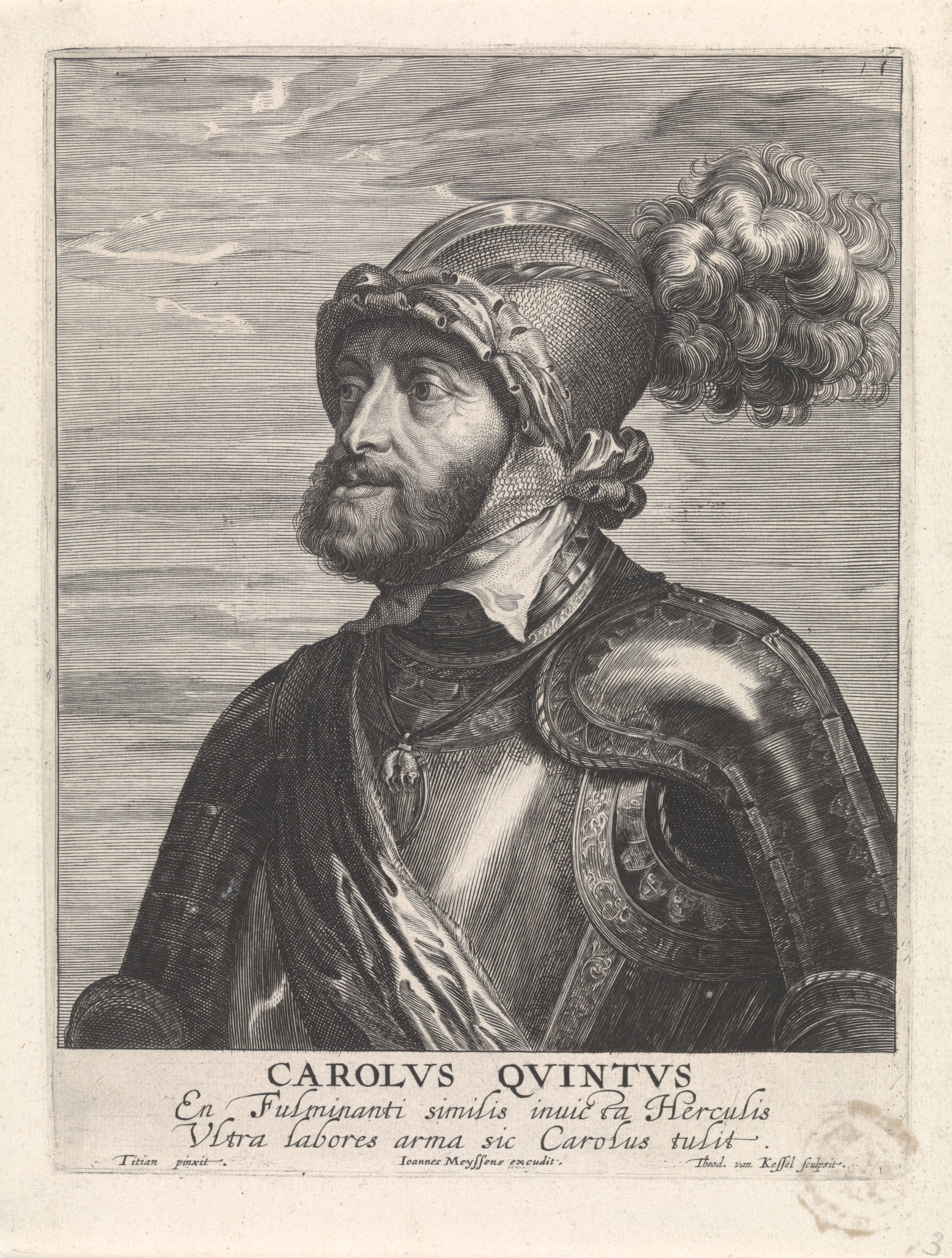 Portret van keizer Karel V