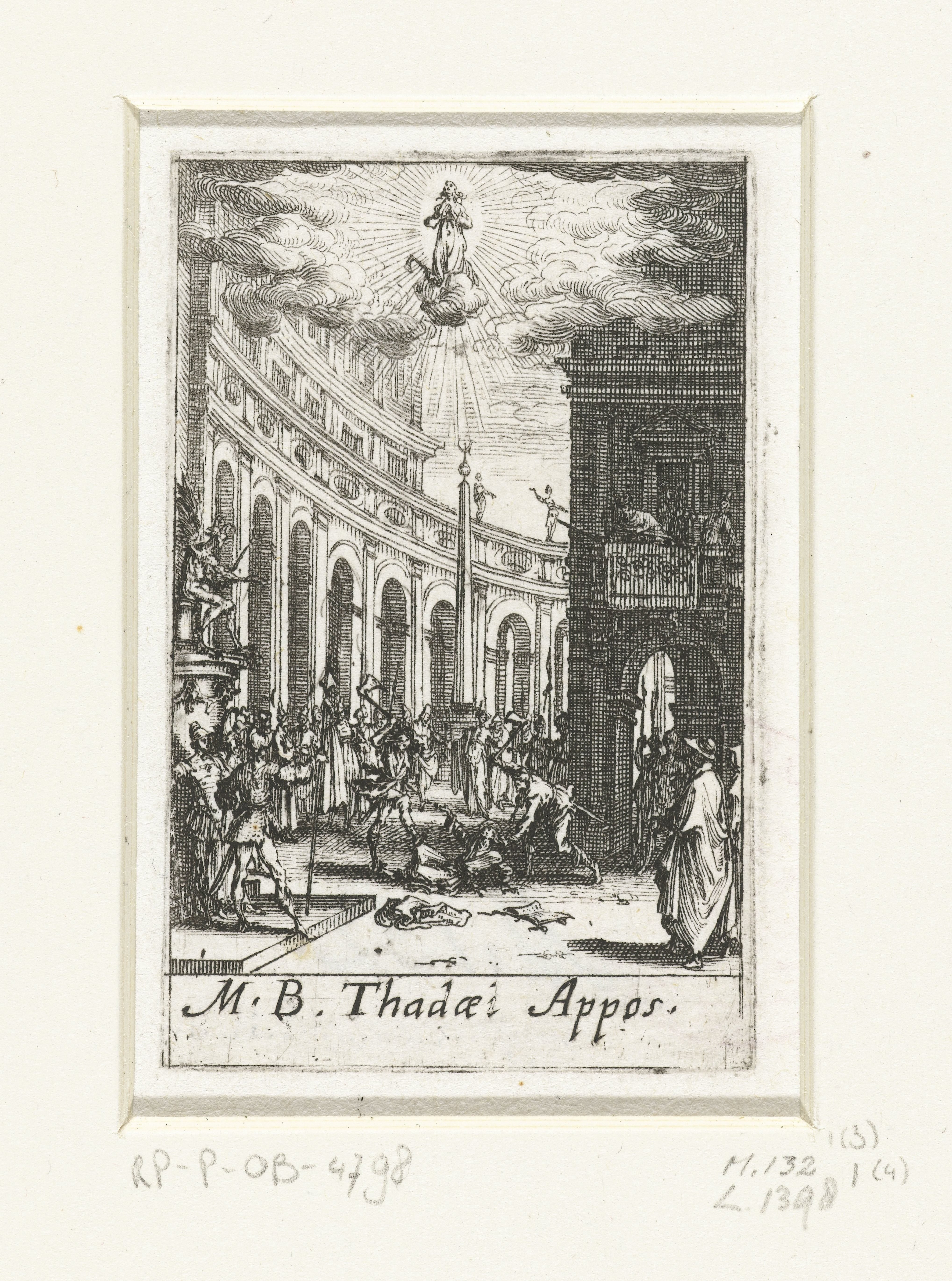 Het martelaarschap van Judas Thaddeüs