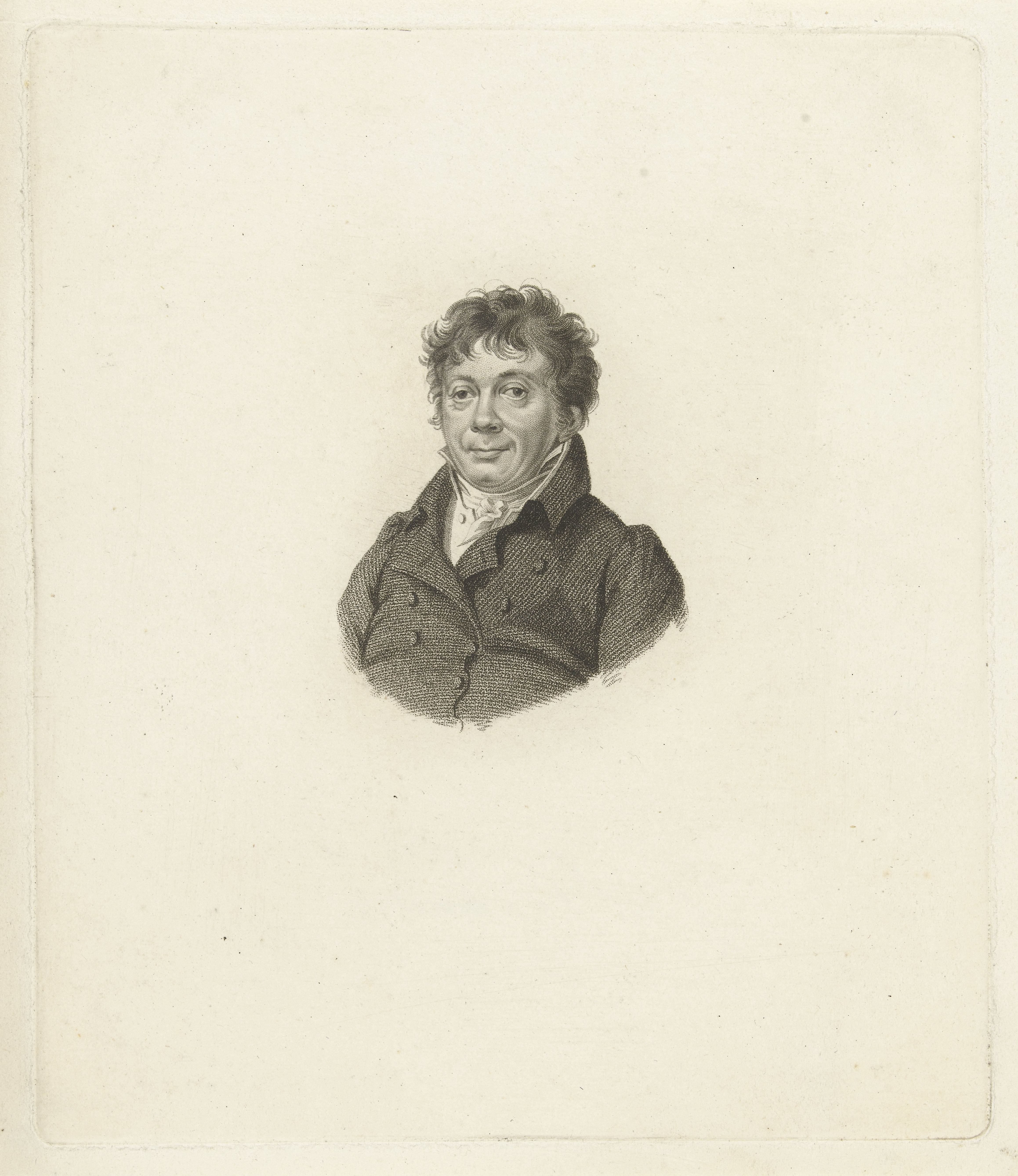 Portret van George Nicolas Landré