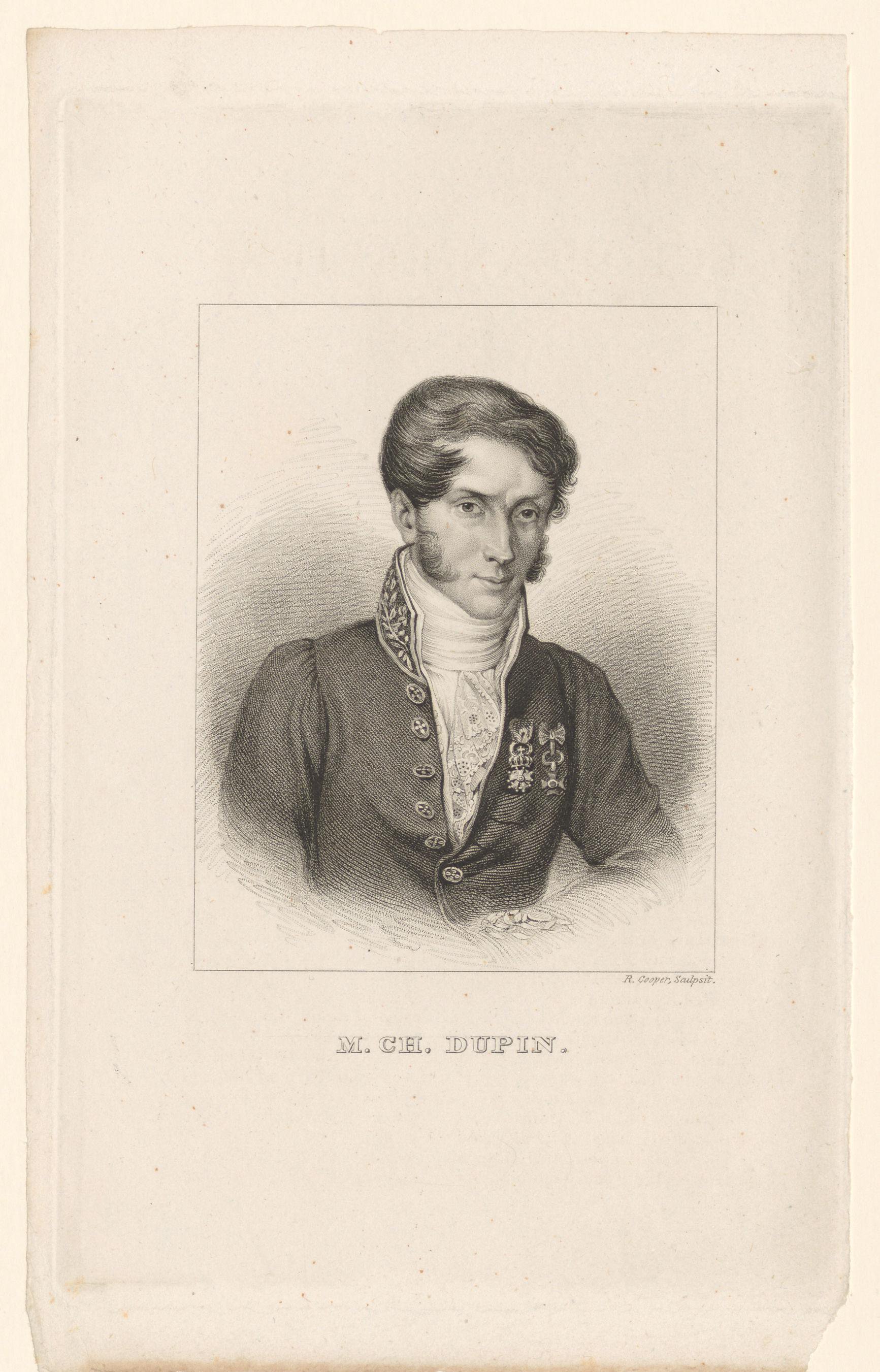 Portret van Charles Dupin