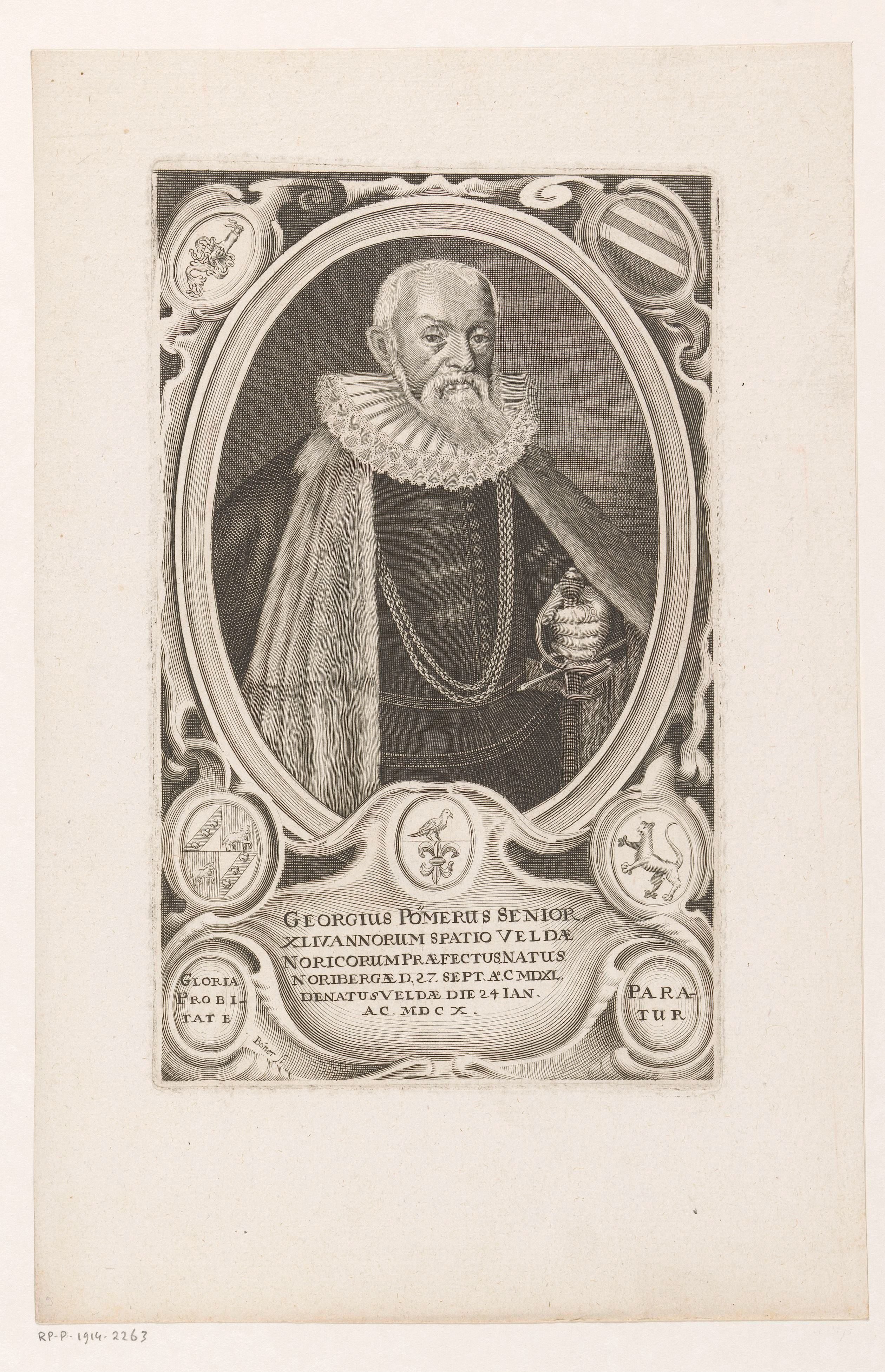 Portret van Georg I Pömer