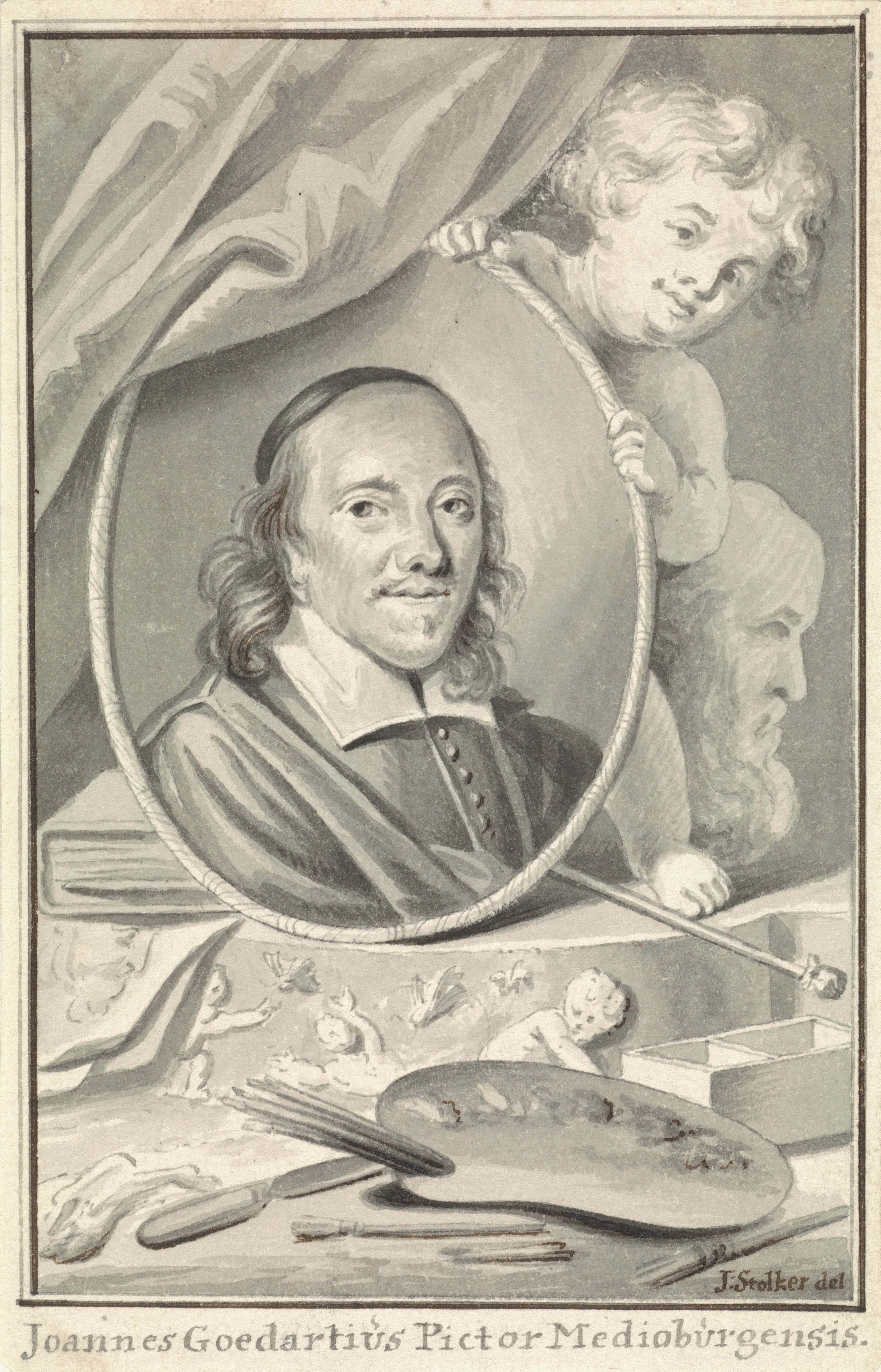 Portret van Johannes Goedaert