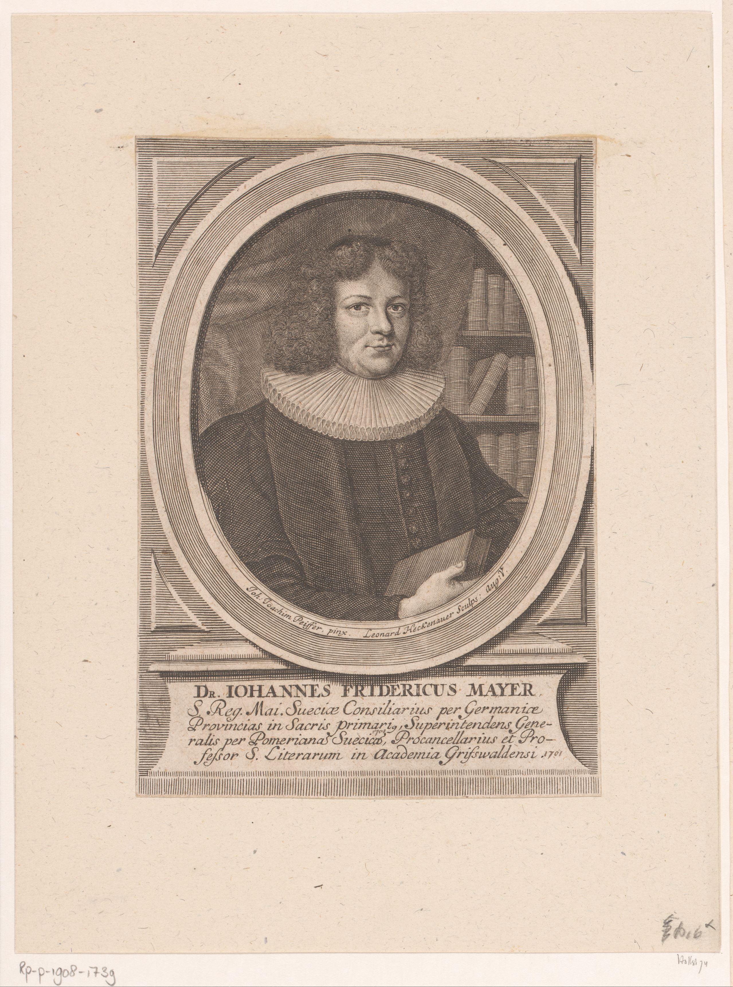 Portret van Philipp Wilhelm