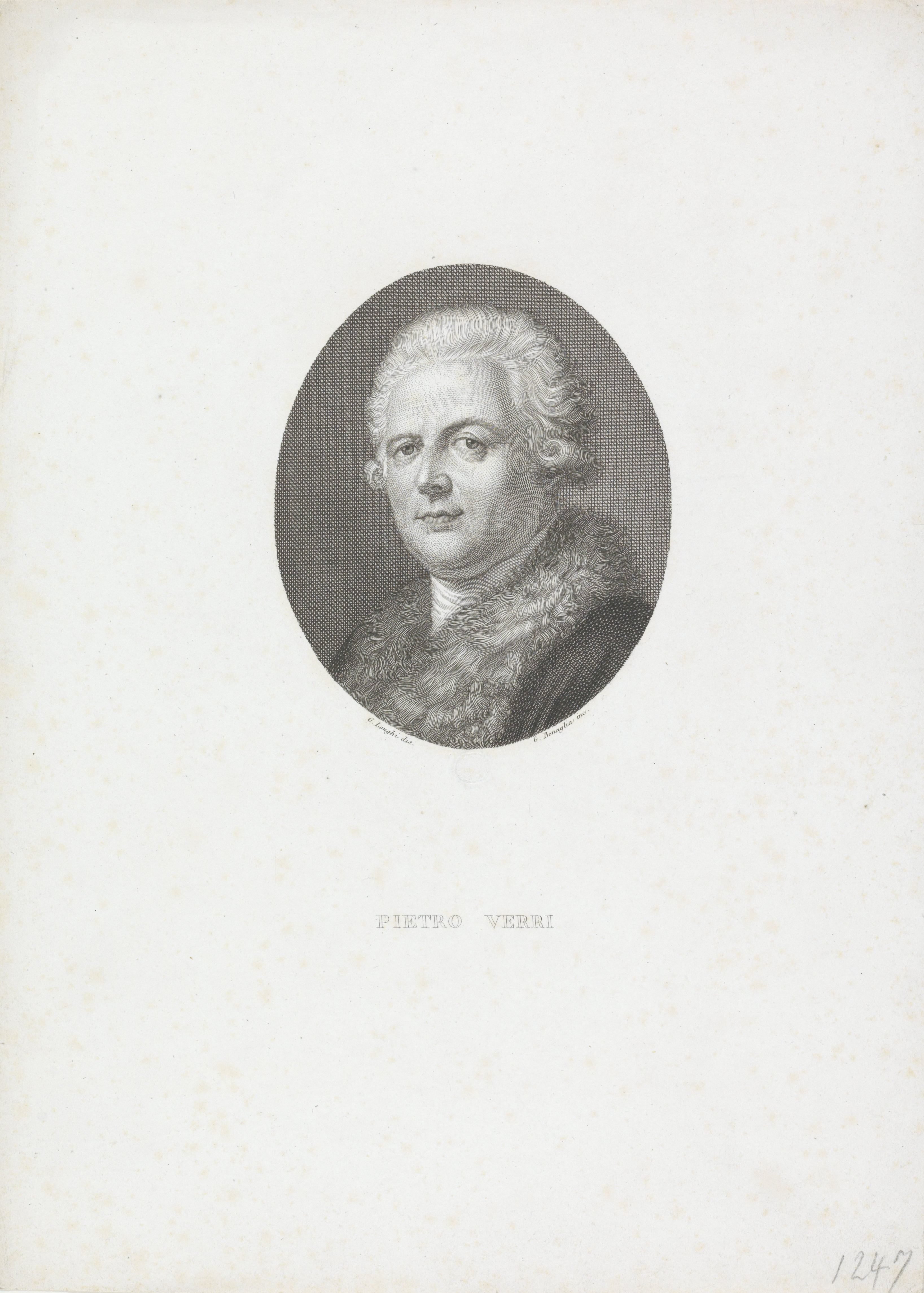 Portret van Pietro Verri
