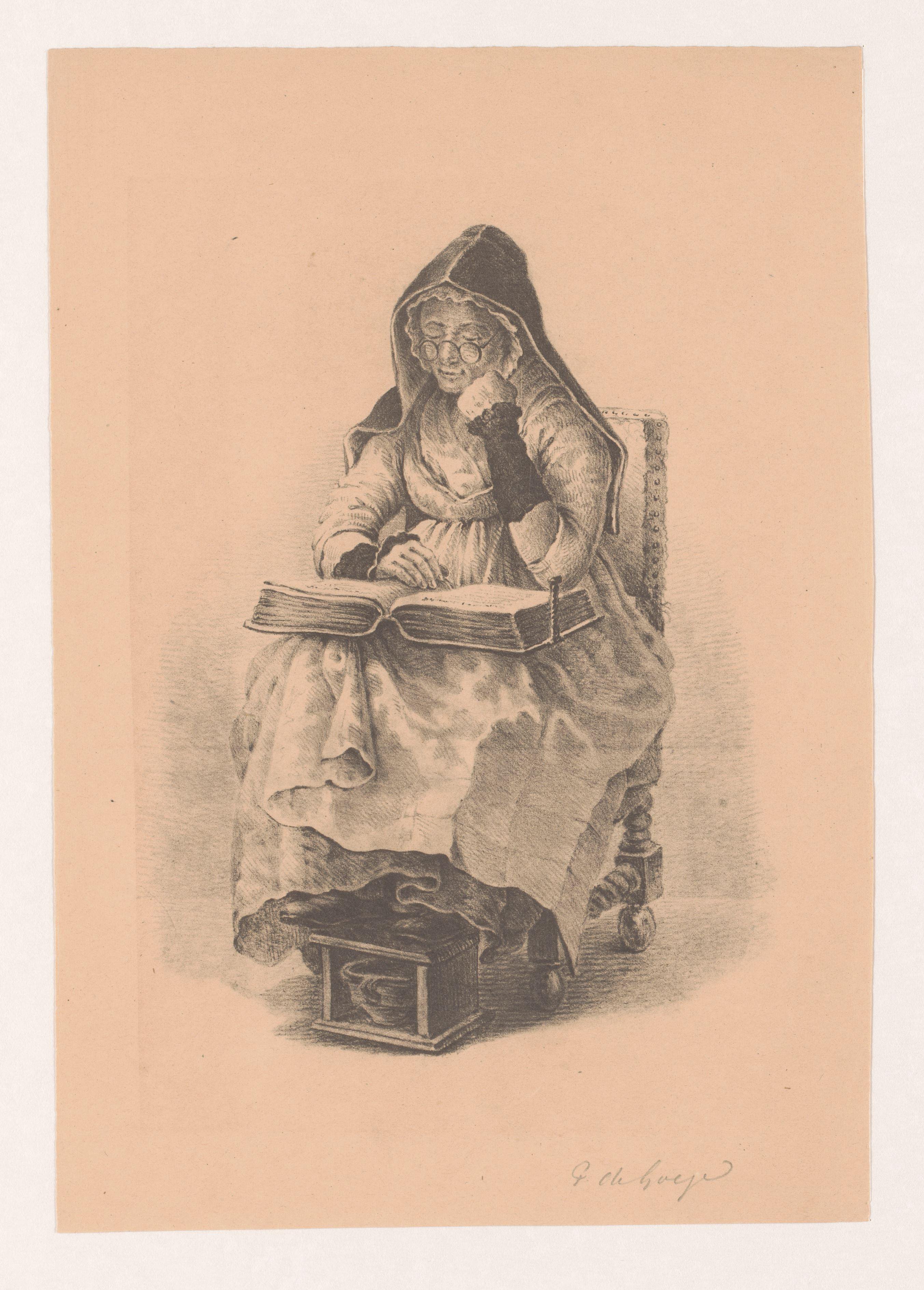 Lezende vrouw