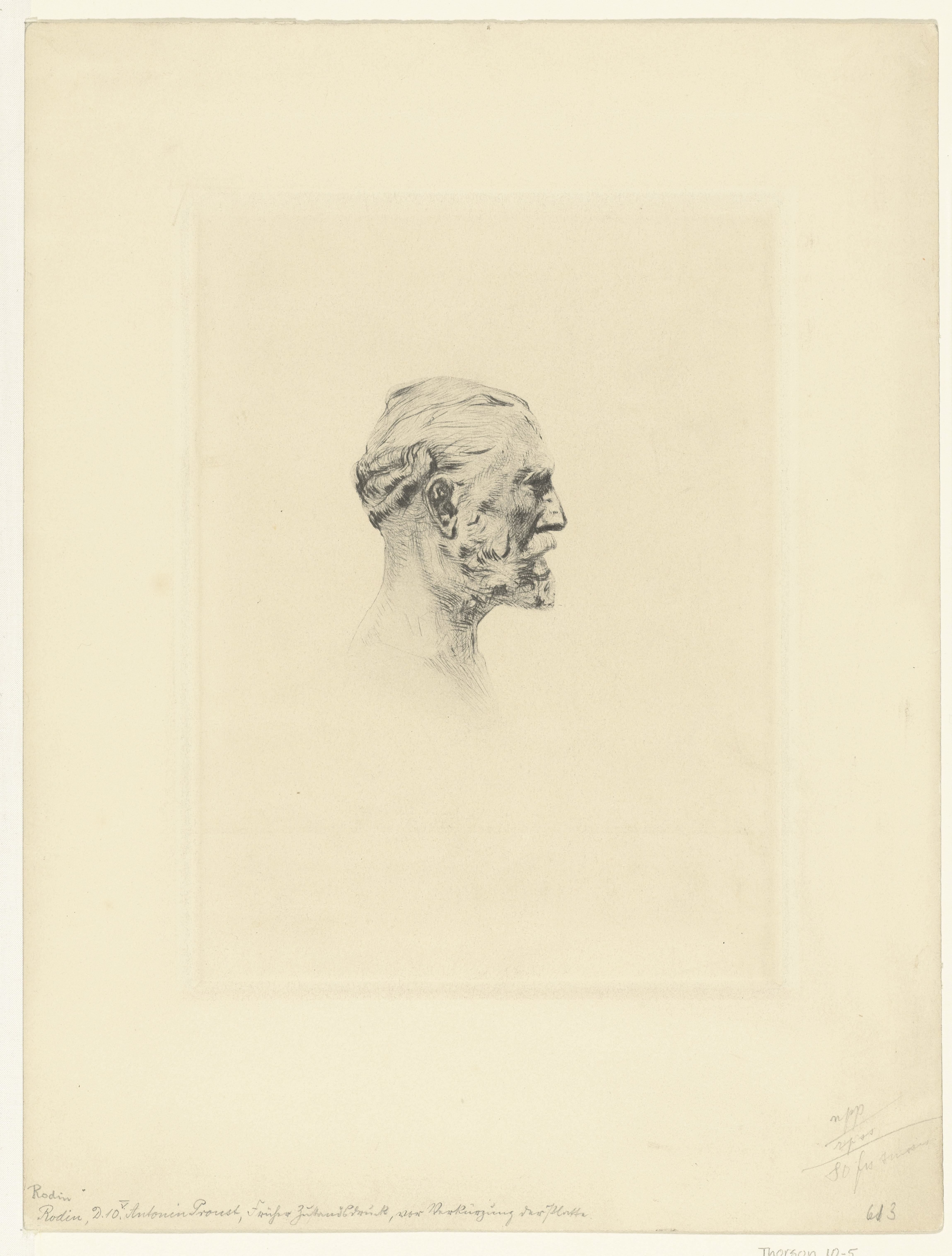 Portret van Antonin Proust