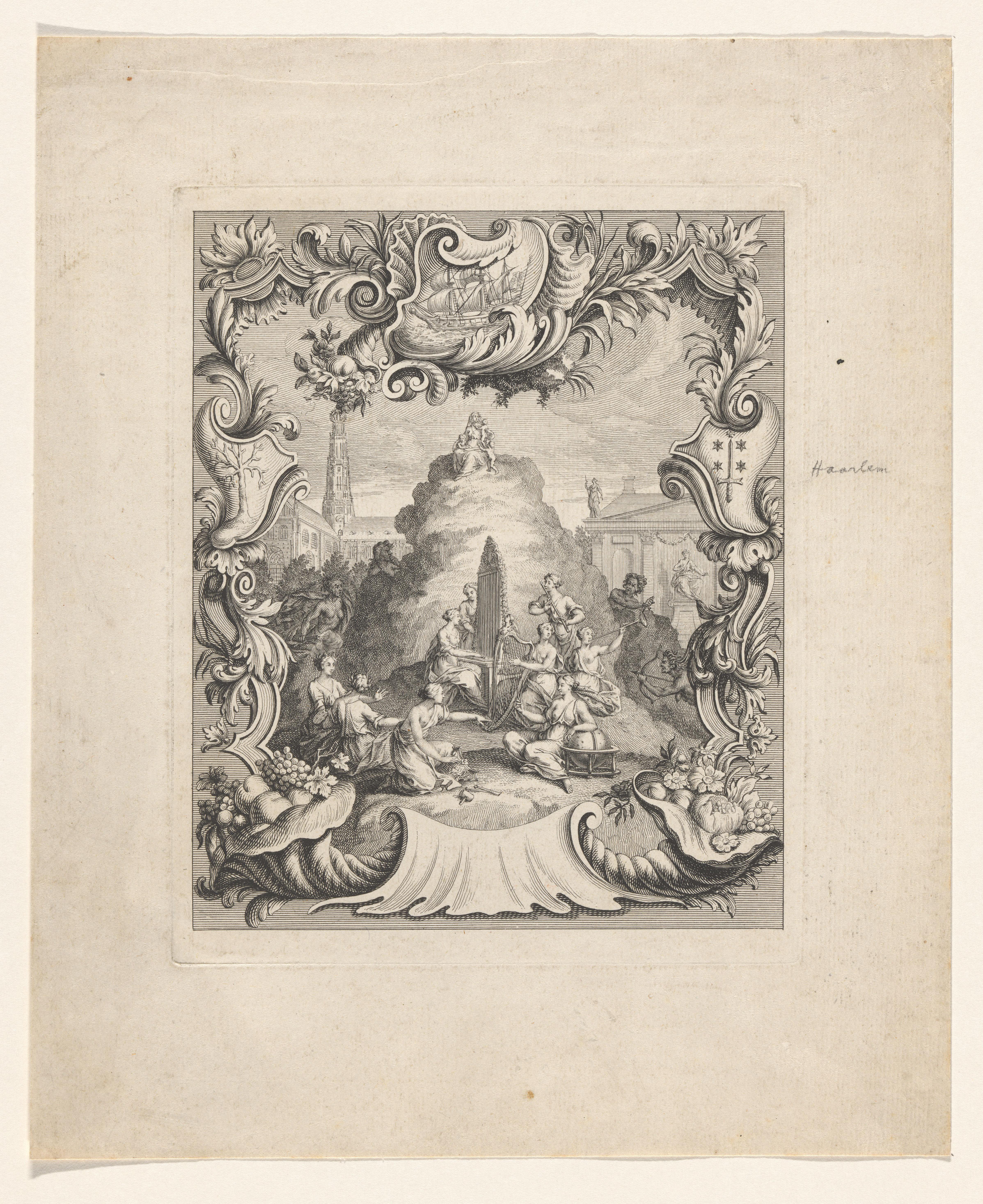 Allegorie op de stad Haarlem