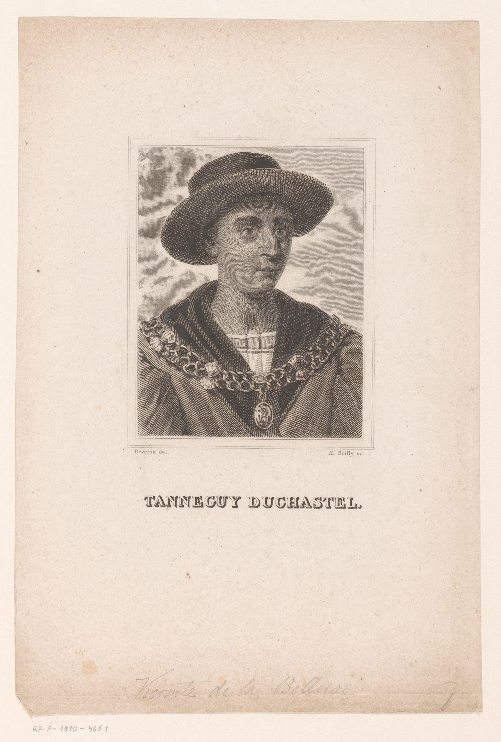 Portret van Tanneguy III du Chastel