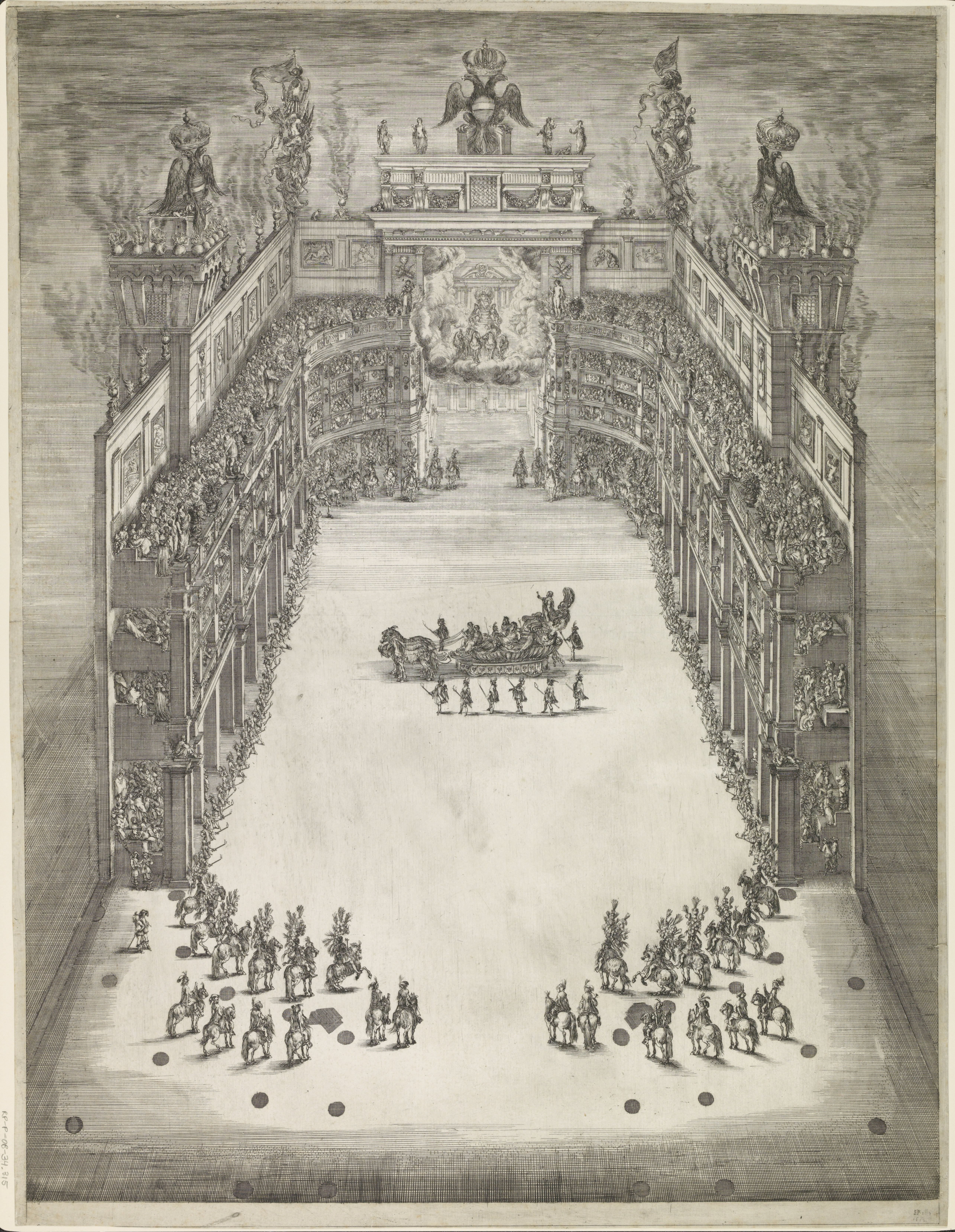 Theater van Modena met carroussel