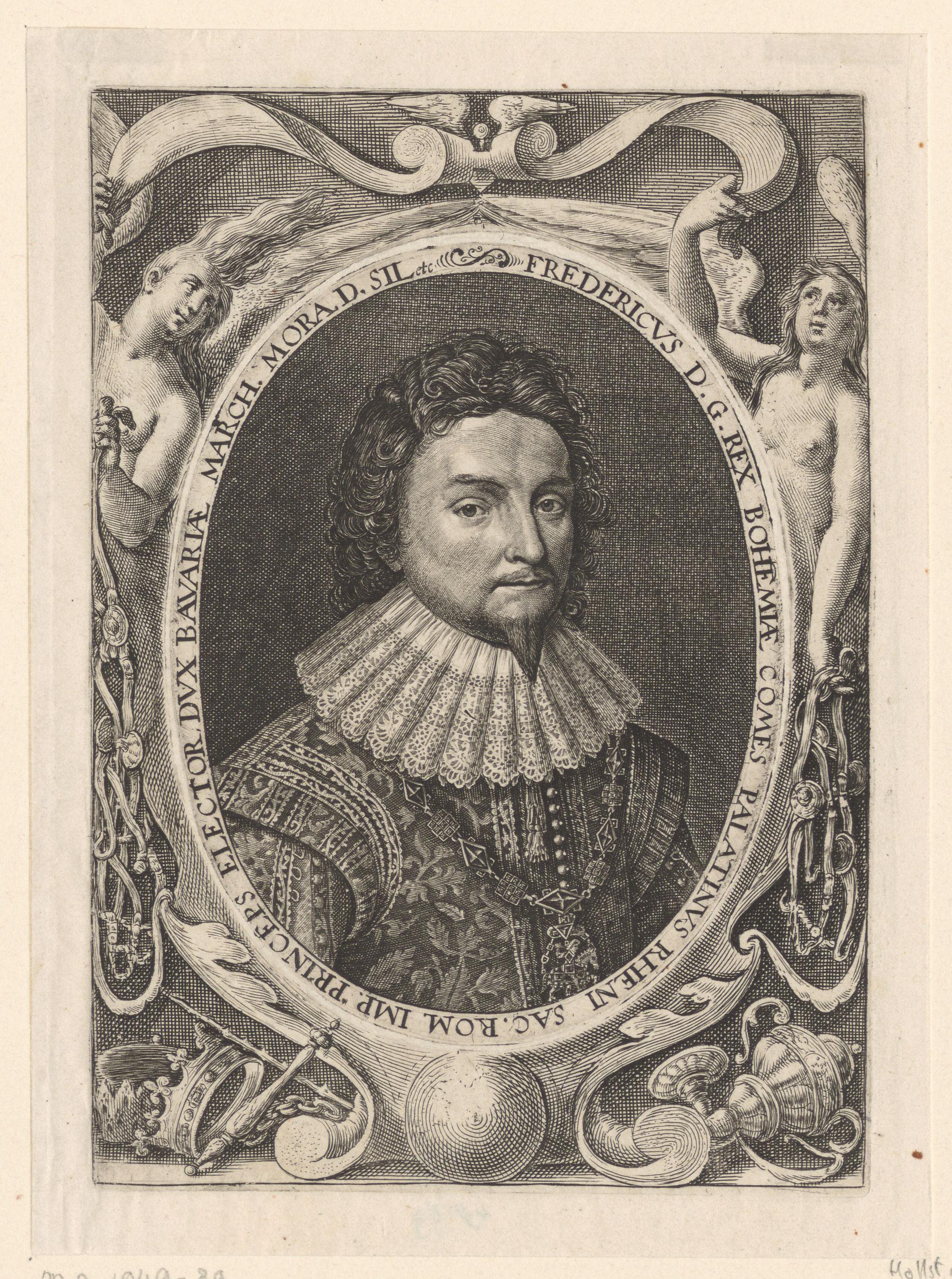 Portret van Frederik V, koning van Bohemen