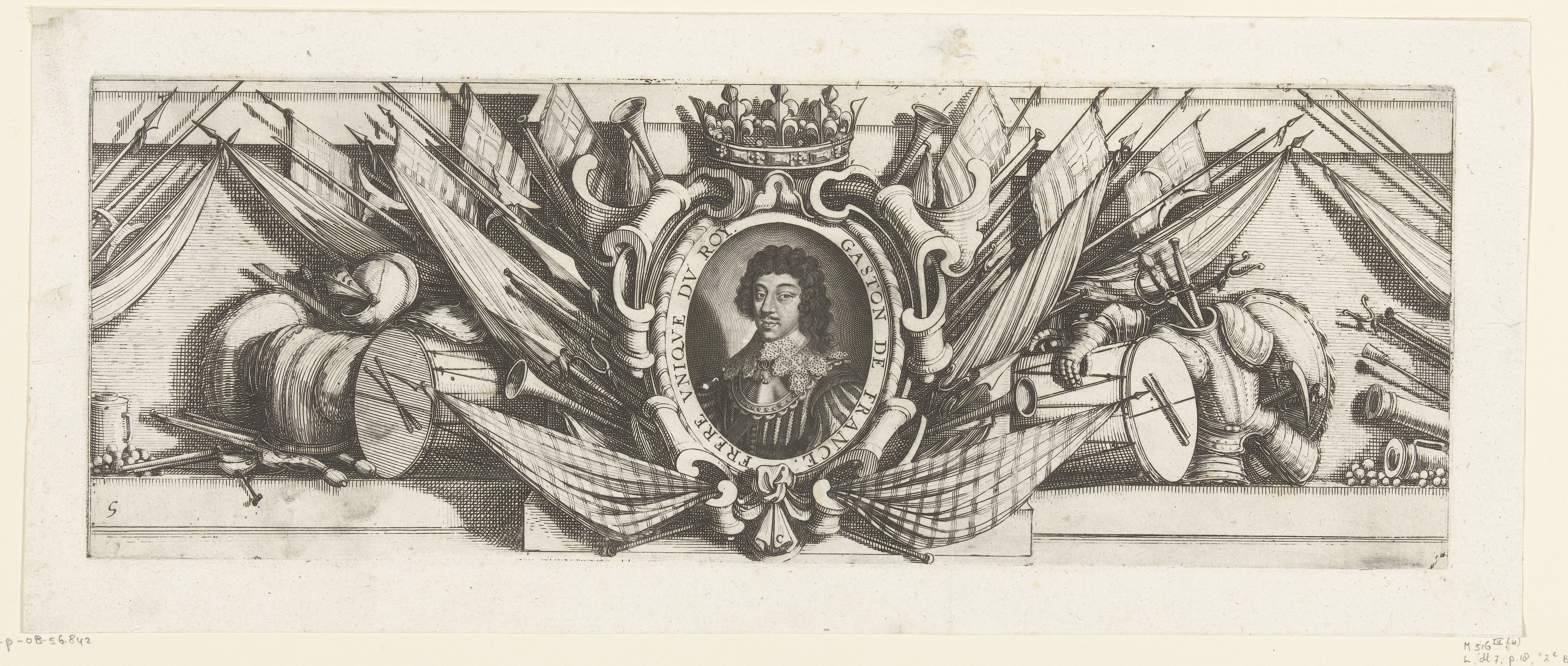 Beleg van La Rochelle, september 1627-oktober 1628 (randwerk, deel middenonder)