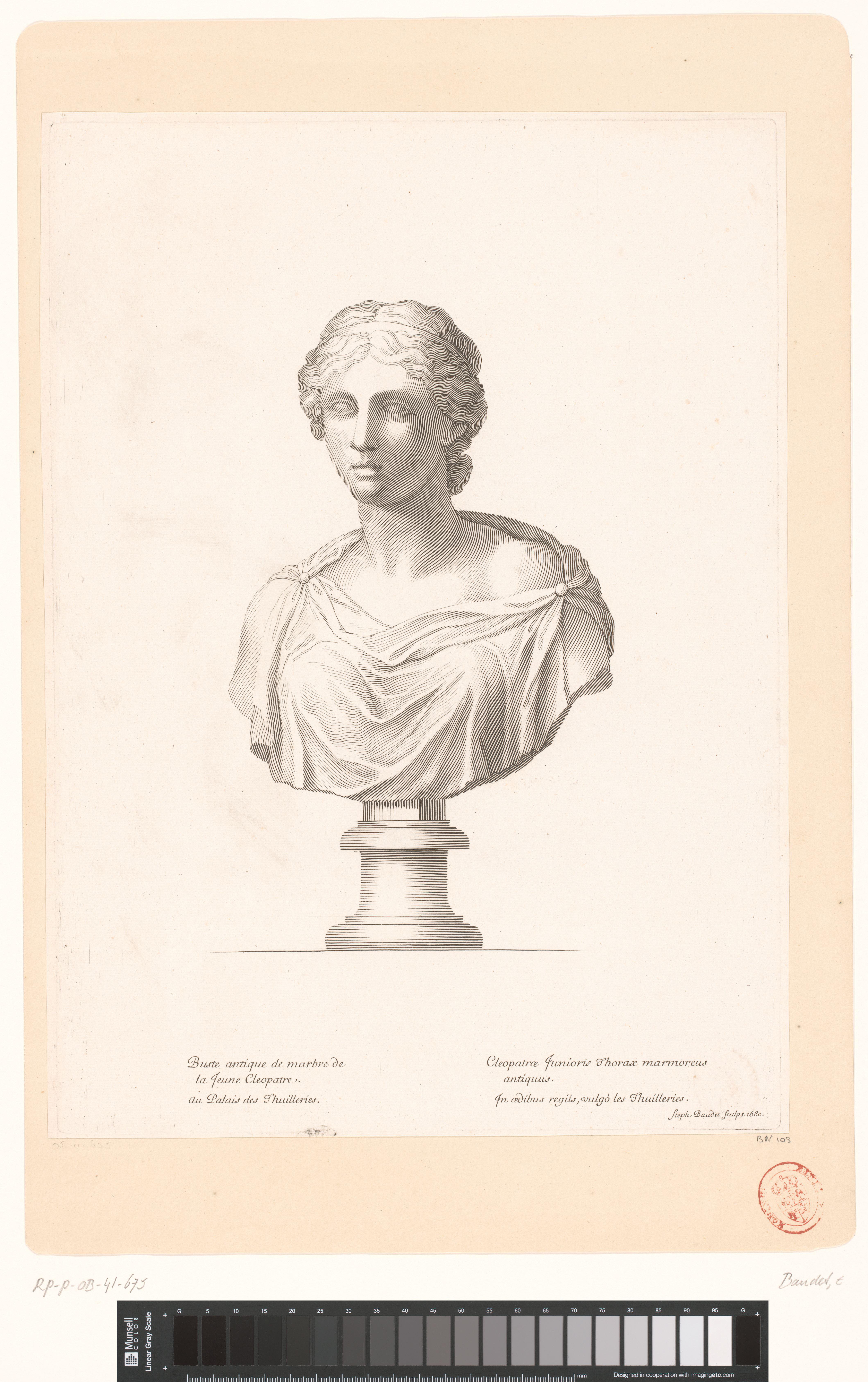 Antieke buste van Cleopatra
