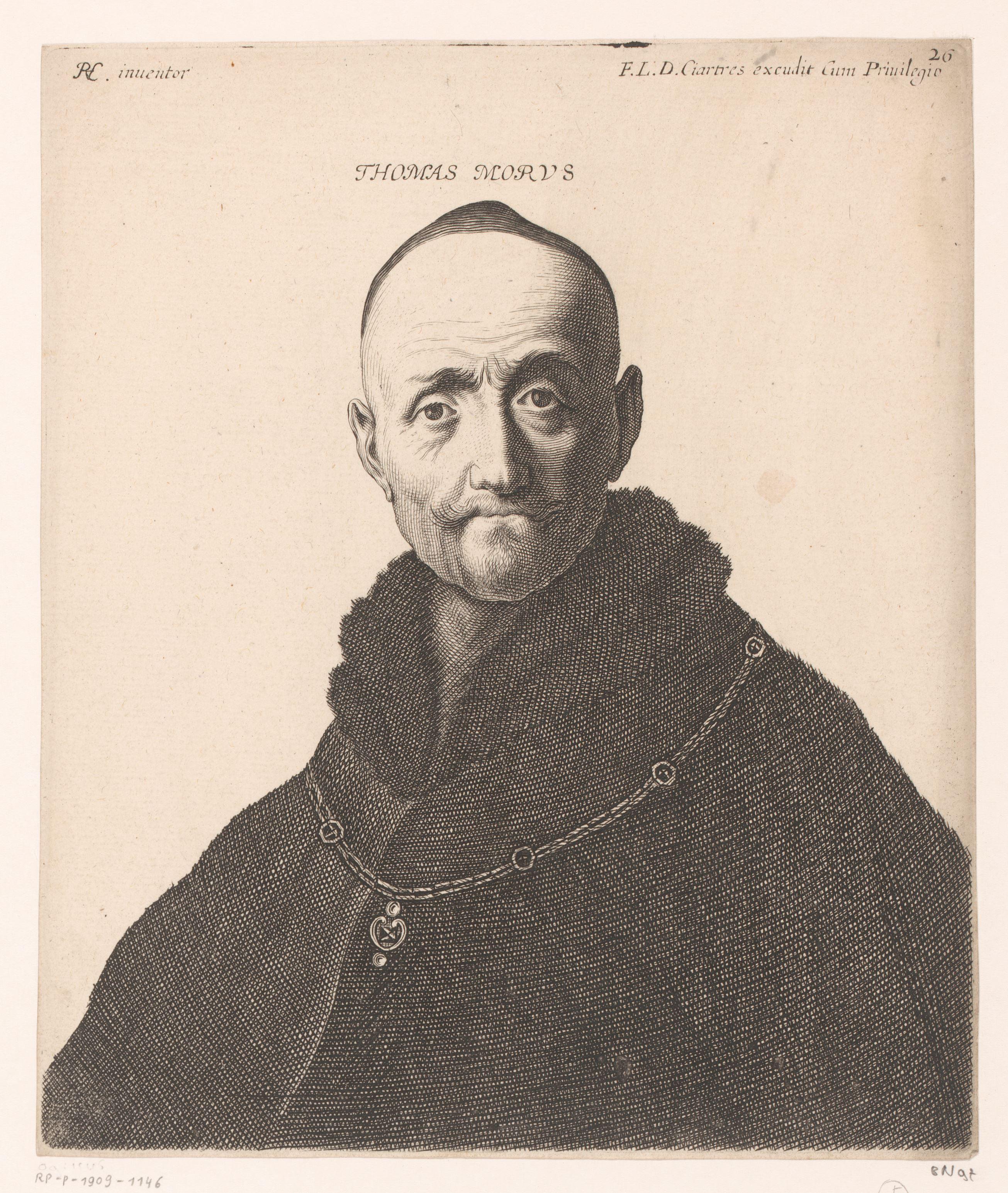 Portret van Thomas More