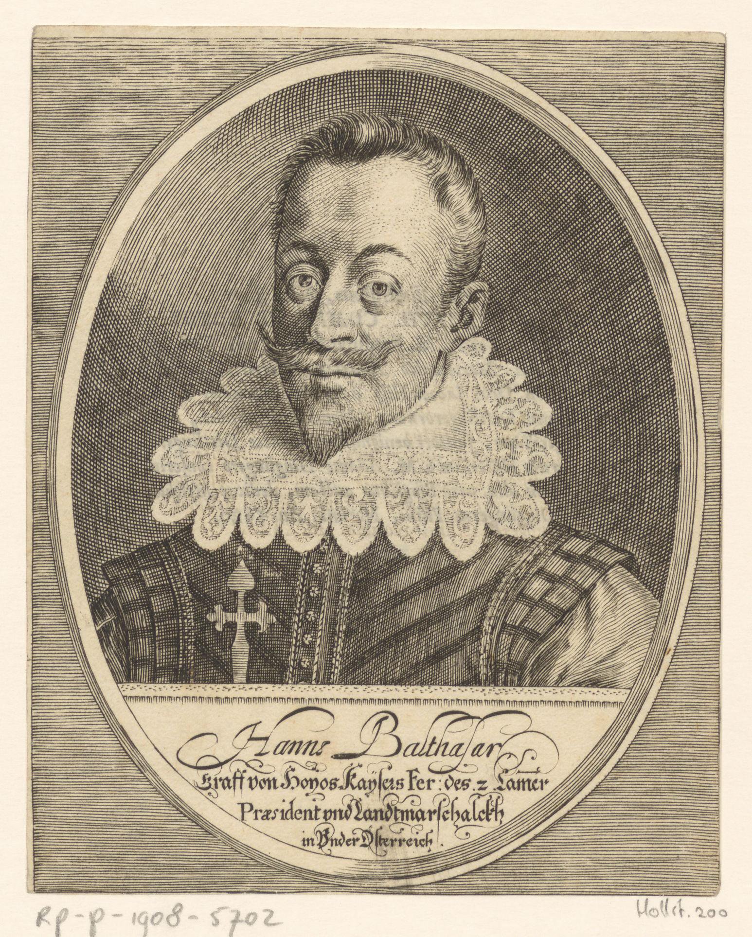 Portret van Hans Balthasar