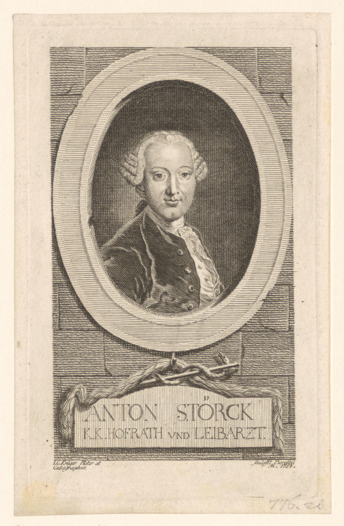 Portret van Anton Störck