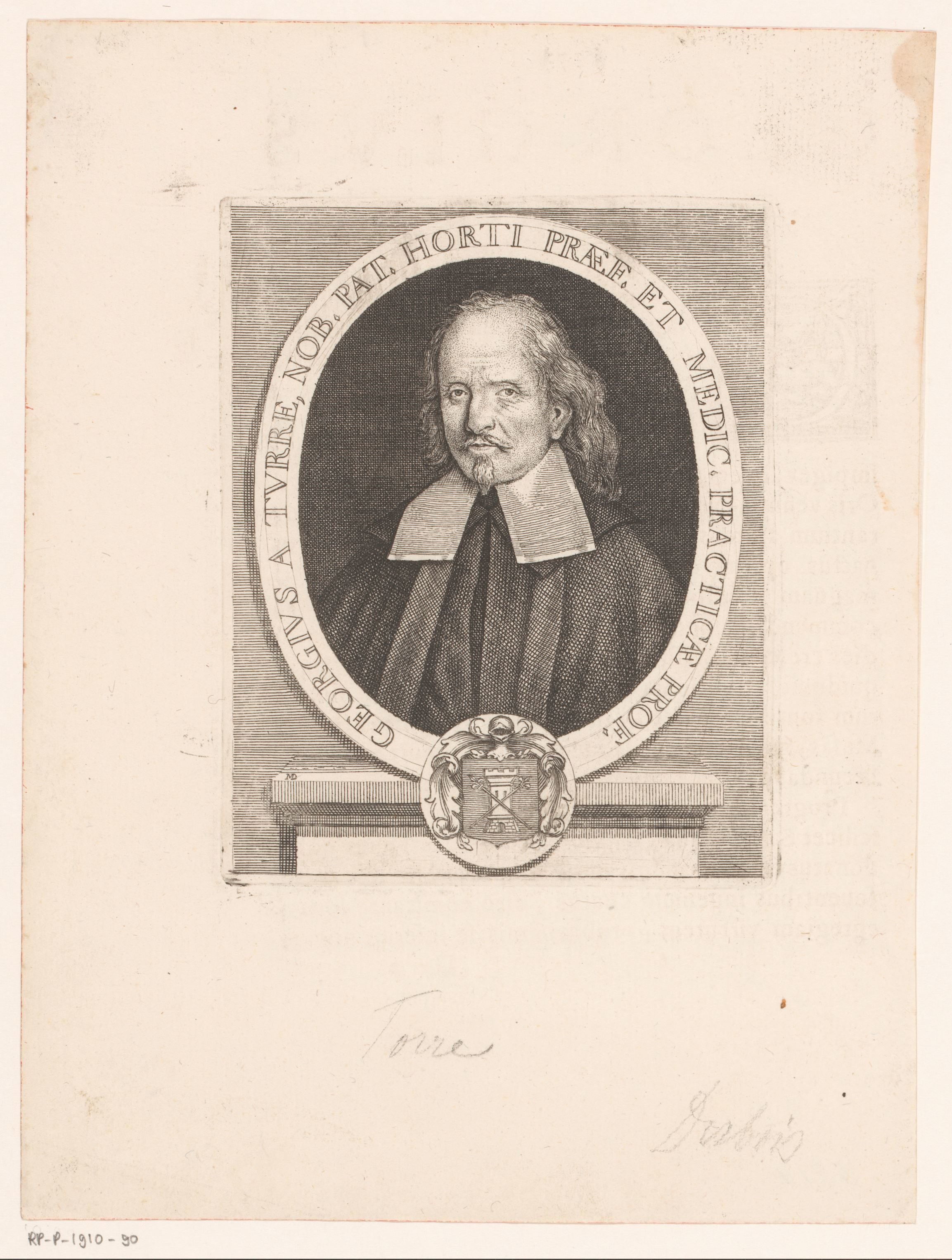 Portret van Giorgio della Torre