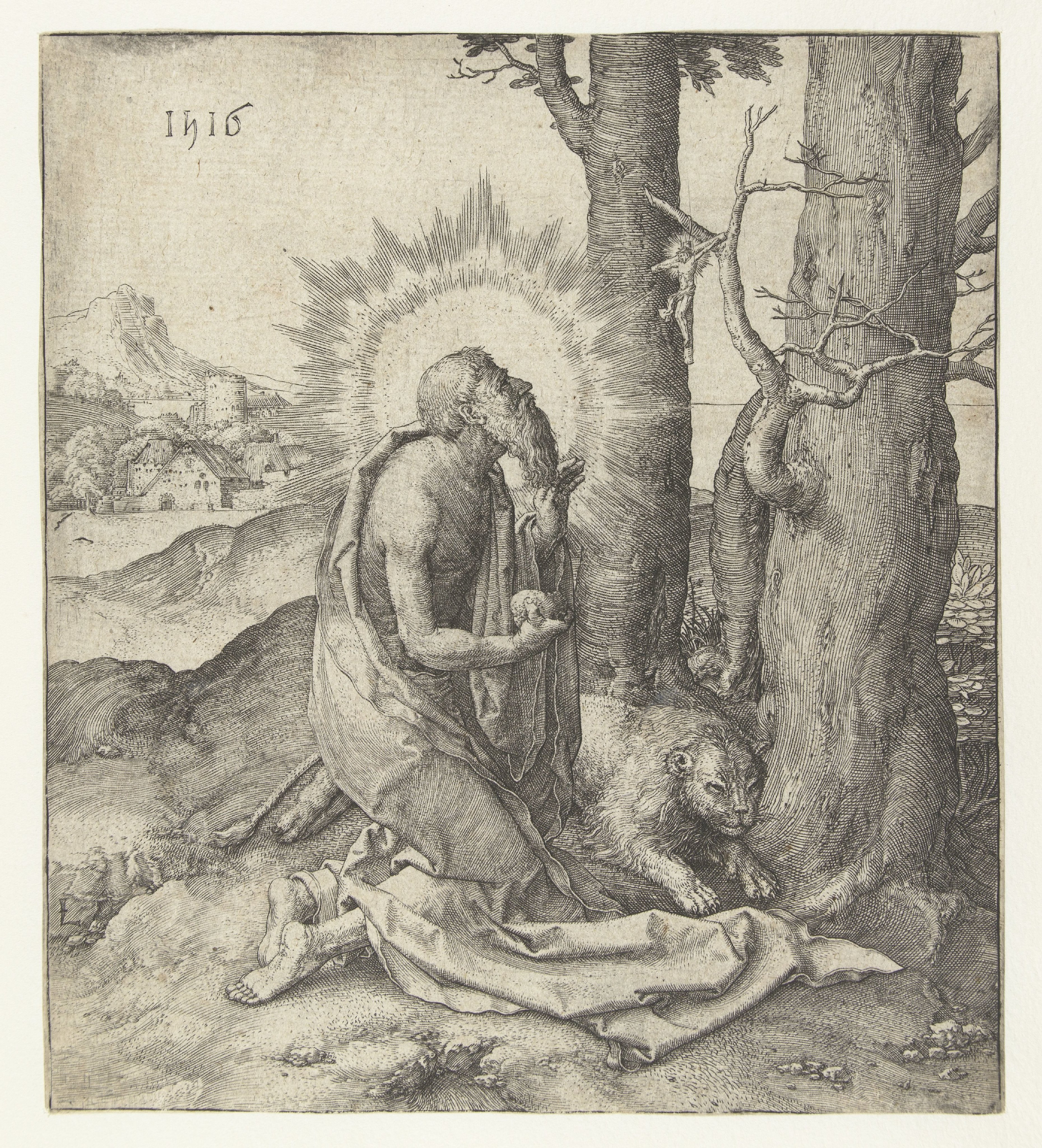 De heilige Hieronymus