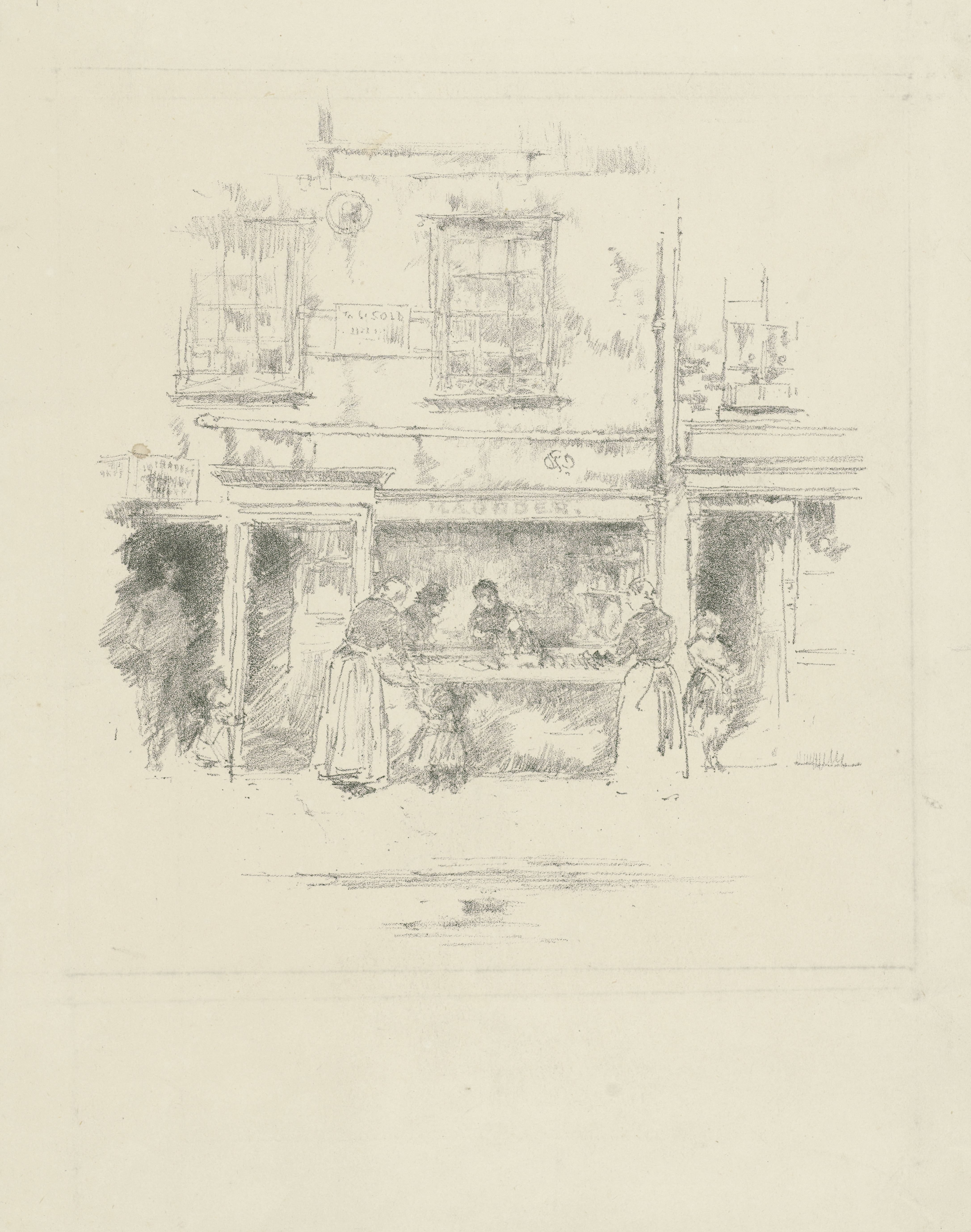 Maunder's Fish-shop, Chelsea