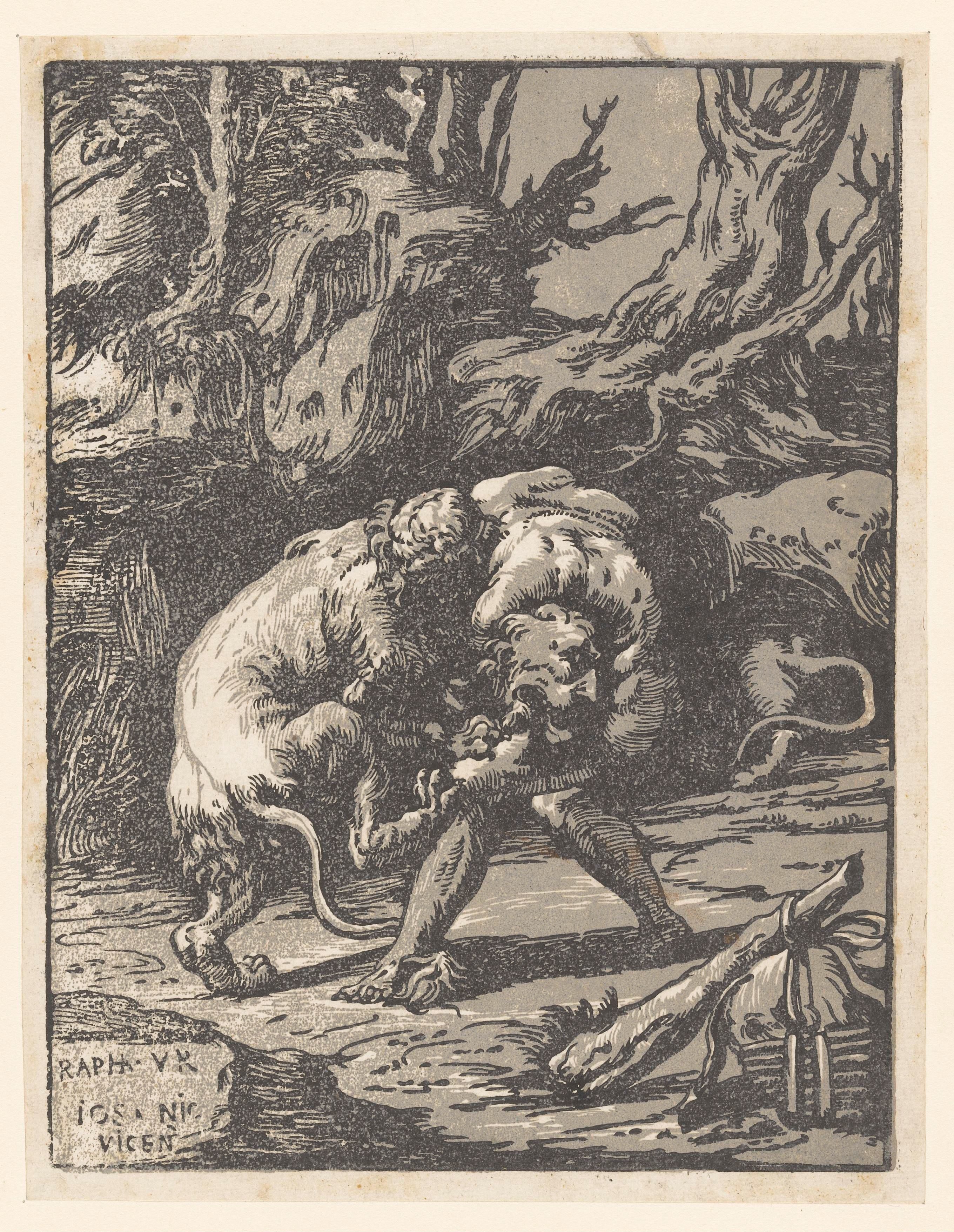 Hercules en de Nemeïsche leeuw