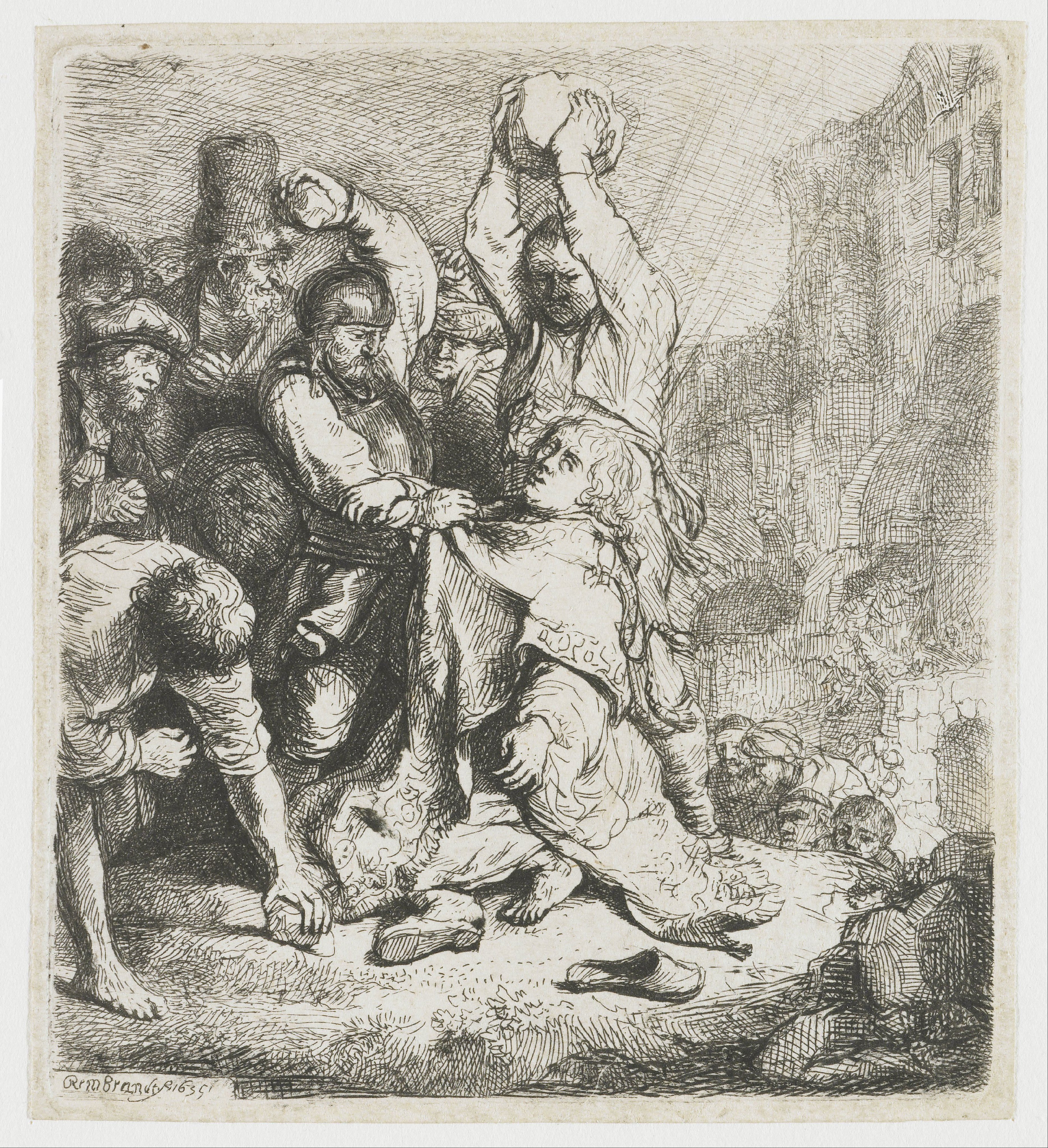 De steniging van Stephanus