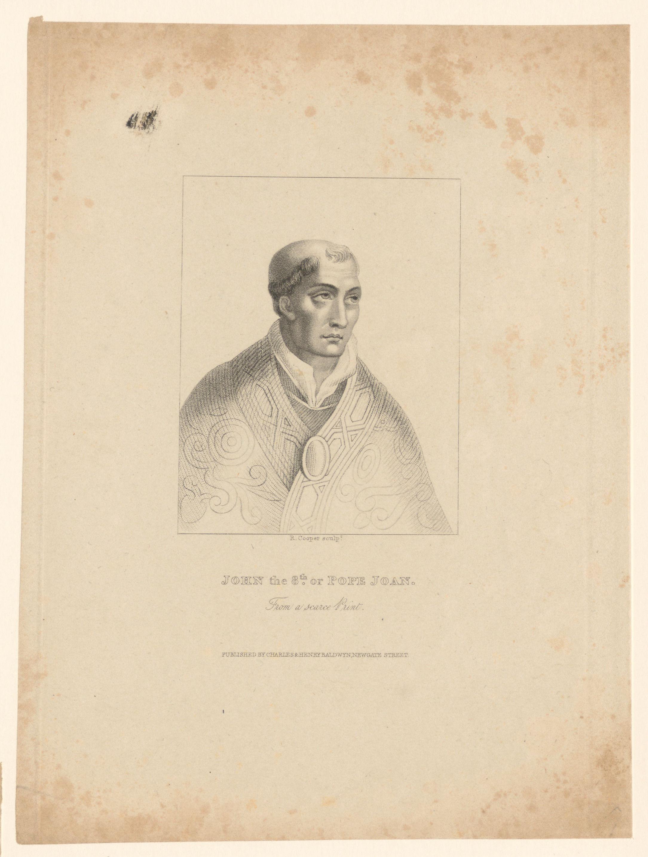 Portret van Johannes VIII